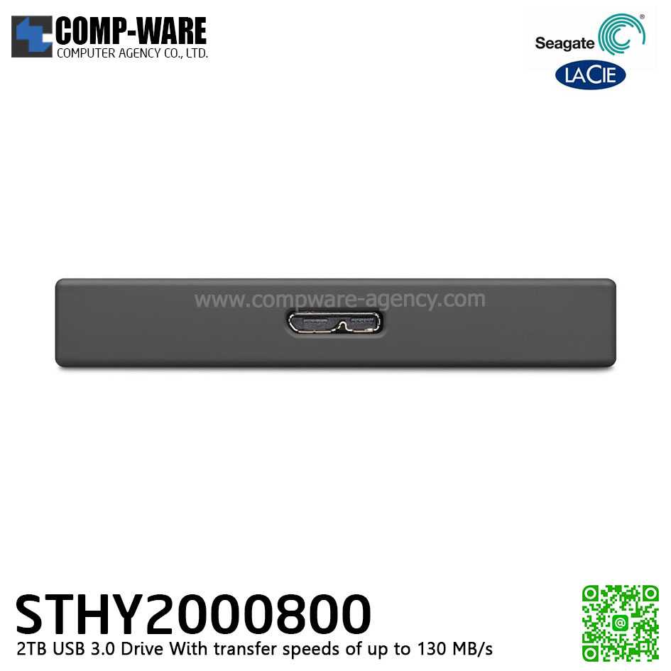 Seagate LaCie 2TB USB 3.0 Drive - STHY2000800