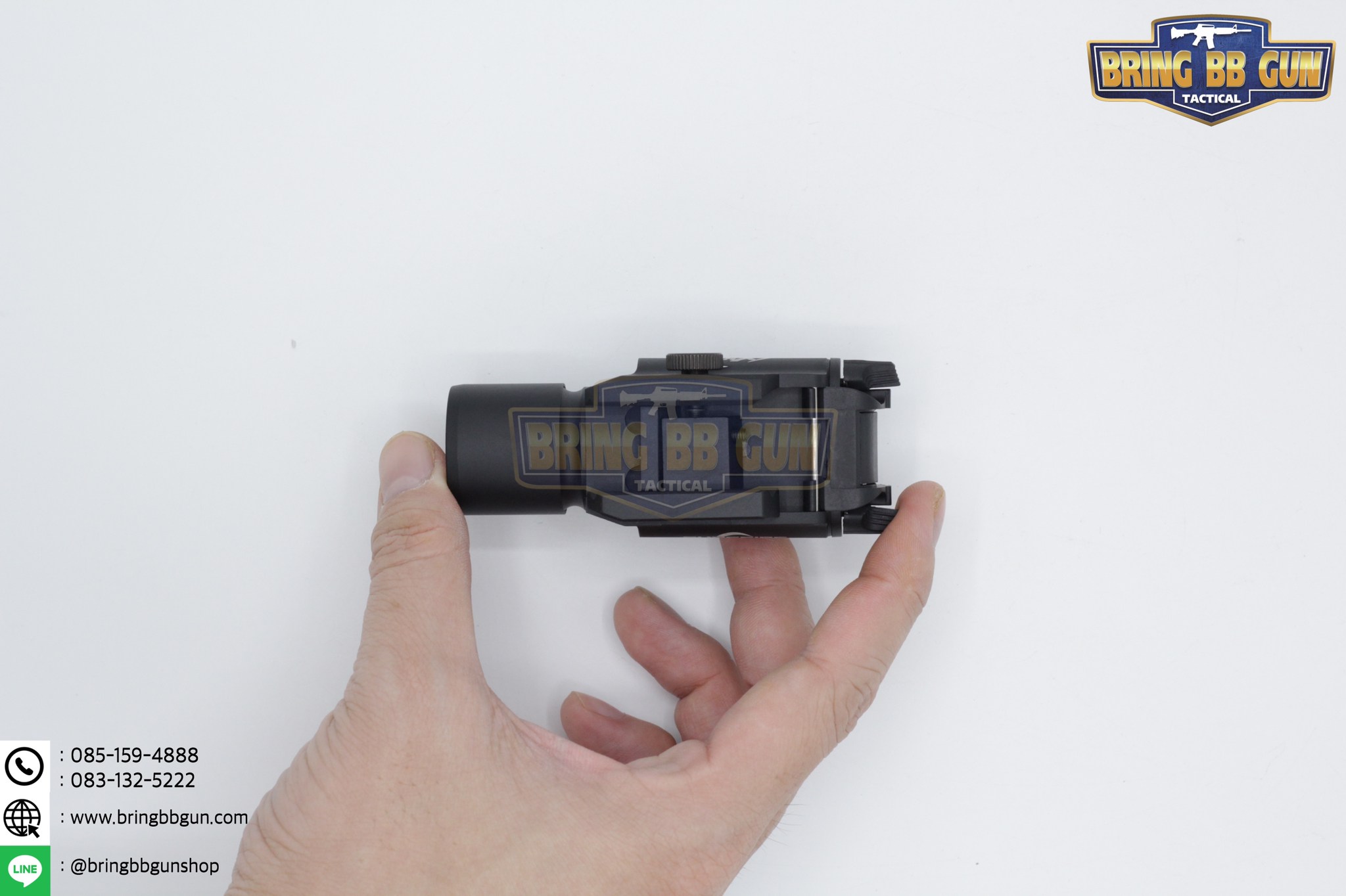 ไฟฉายและเลเซอร์สีแดงติดปืน ทรง Surefire รุ่น X400