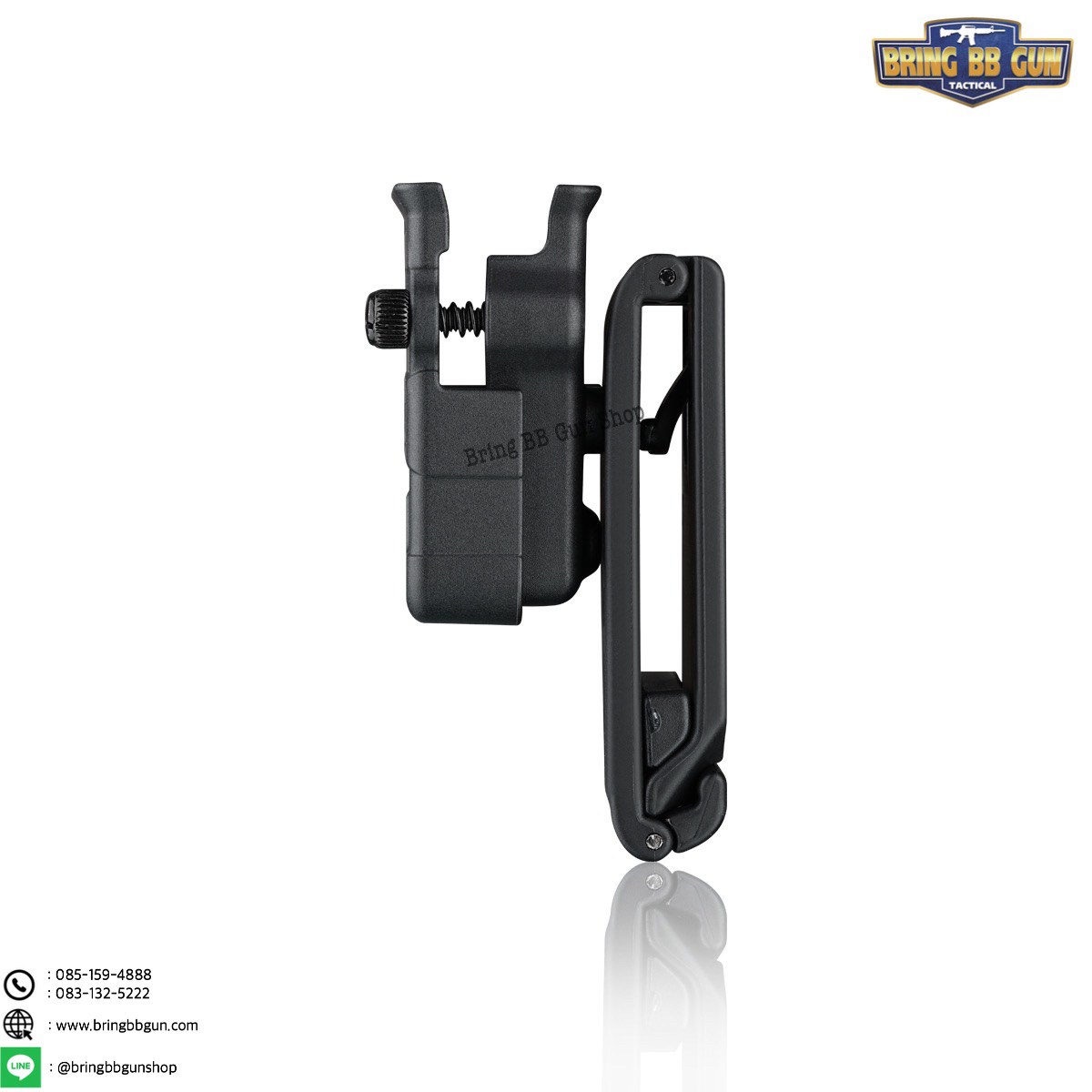 ซองแม็กกระซีนเดี่ยว Universal ยี่ห้อ Cytac รุ่น สั้น (Sig Sauer P365) (Single Magazine Pouch for Sig P365)