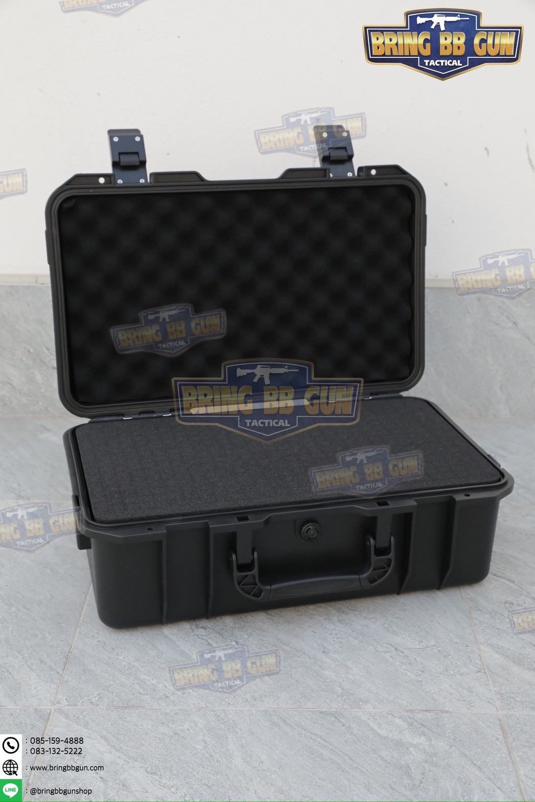 เคสกันกระแทรก B8422 (กล่องปืนสั้น B8422) (กล่องกันกระแทก) (เคสกันกระแทก) (เคสปืนสั้น) (Lockable Pistol Case) (Light Weight Case)