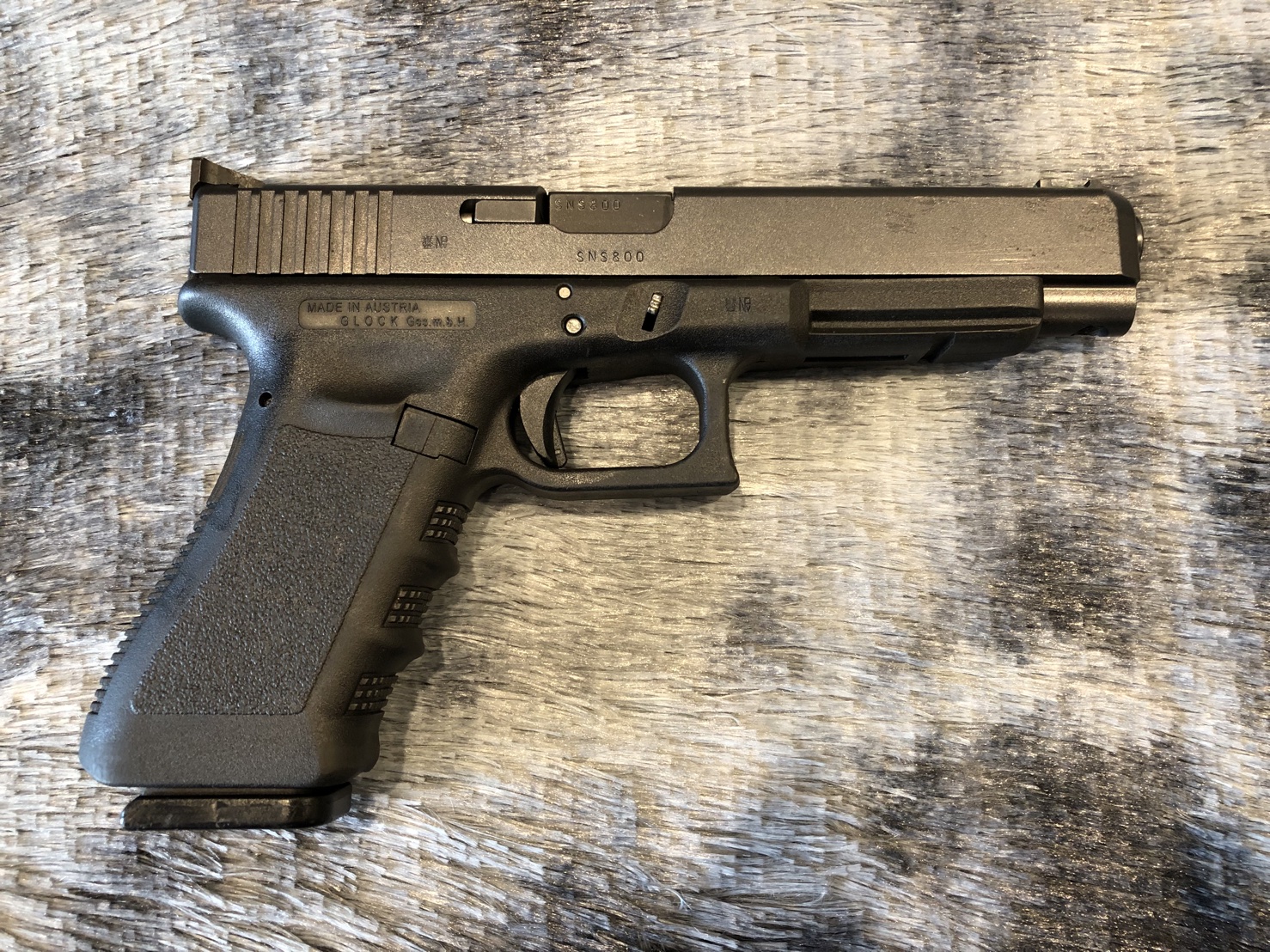 [ปืนฝากขายมือสอง] Glock 34 Gen3 ขนาด9 ลำยาวๆ เน้นใช้งาน เหมาะกับการแข่งขัน หรือสันทนาการเป็นอย่างยิ่ง ยิงสนุก ไกดีมากนุ่มๆลื่นๆ