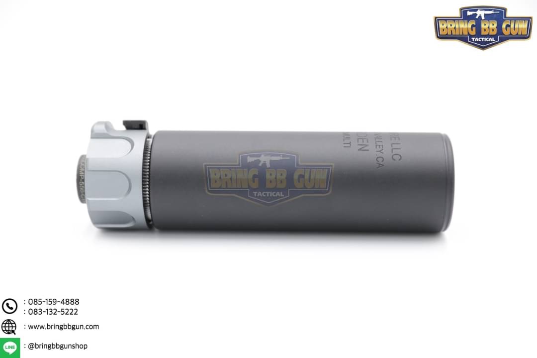เก็บเสียง+ปลอกลดแสง ยี่ห้อ Surefire รุ่น Warden 5” (Warden Suppressor 5” & Warcomp)