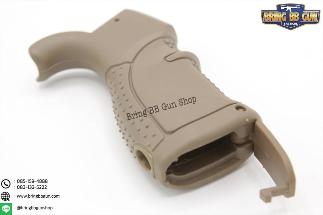 กริ๊ปมือหลัง G43 (กริ๊ปมือ GBB AGR-43) (กริ๊ปมือแก็ส) สำหรับปืนตระกูลM4/M16 ระบบแก็ส (GBB)