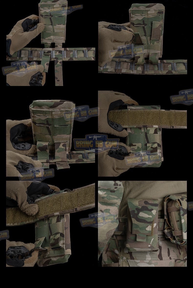 ถุงทิ้งแม็กกาซีน แบบพับได้ รุ่น Mini (ถุงเก็บอุปกรณ์) (Quick Deployment Recycling Bag) (Folding Magazine Recycling Bags) (Drop Pouch) (Dump Pouch)