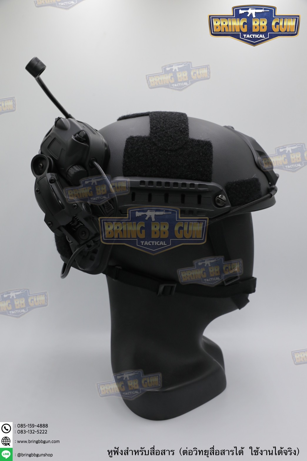 หูฟังสื่อสาร ทรง Ops-Core AMP (FCS AMP tactical communication shooting headset) (AMP)