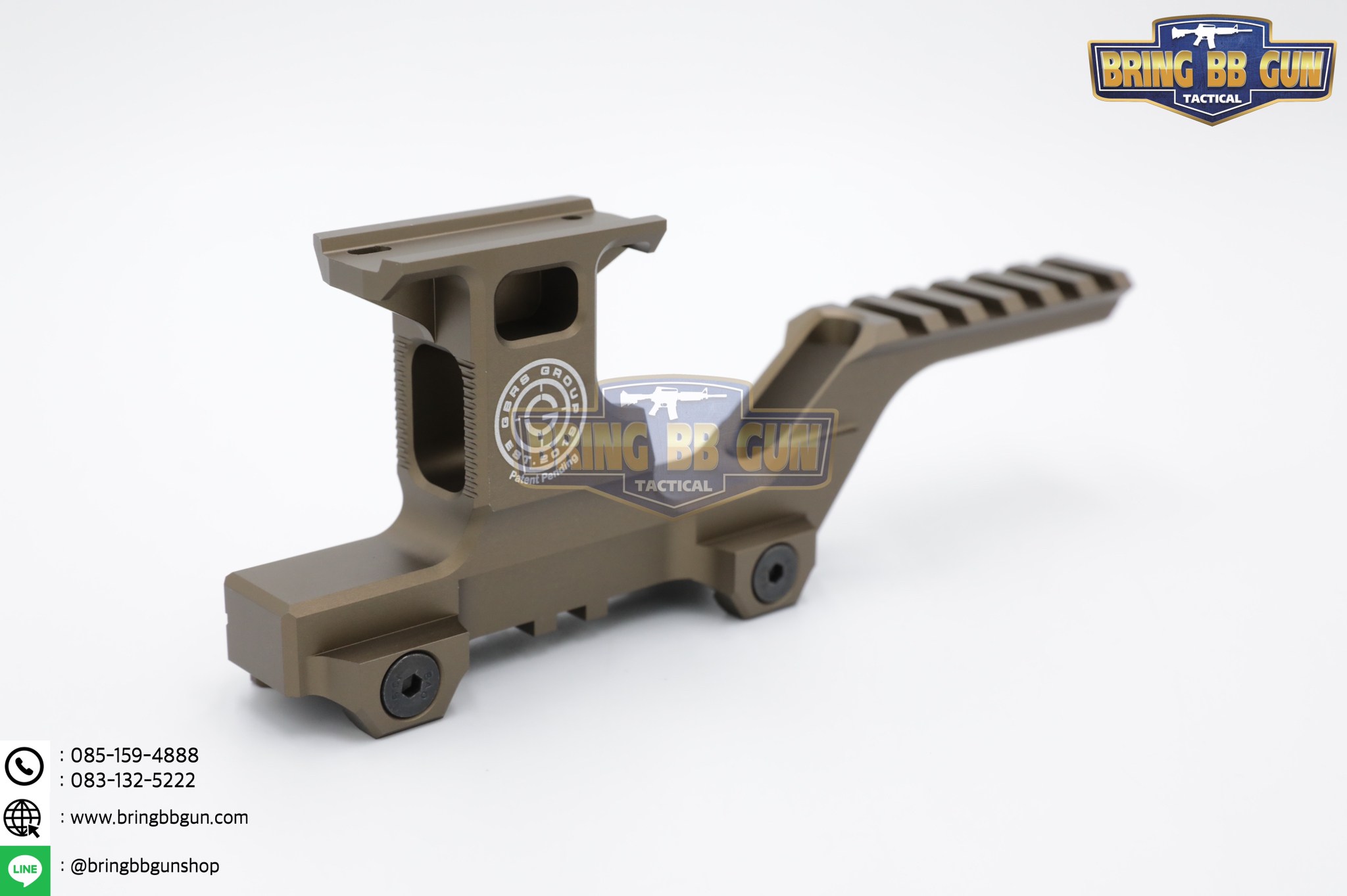 ขายกดอทสูง Hydra (Hydra Mount) (GBRS Group Hydra Mount Kit) สำหรับเรดดอท : Aimpoint T1/T2 , Maverick