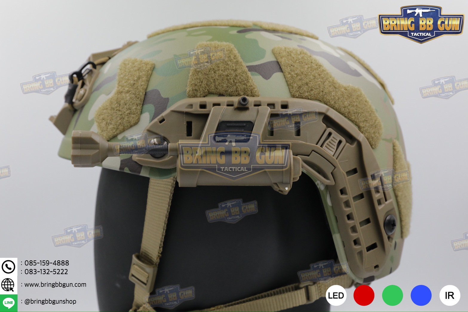 ไฟฉายติดหมวก MPLS Charge 4.0 (Military Helmet Light System) (ไฟฉายติดหมวกทรงPrinceton Tec)