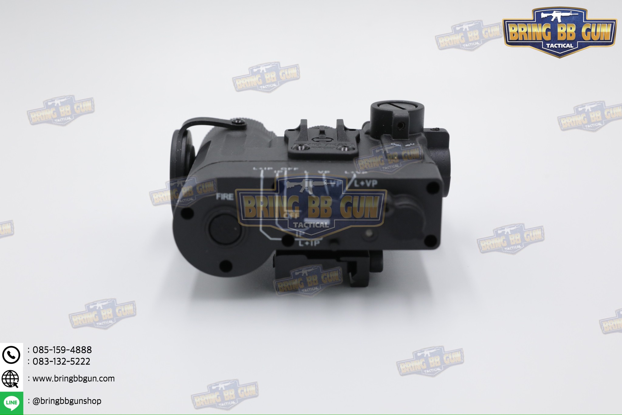 กล่อง DBAL-eMK2 (ไฟฉาย+เลเซอร์ชี้เป้าสีแดง+เลเซอร์ชี้เป้าIR) (กล่องแบตไฟฉาย+เลเซอร์สีแดง)