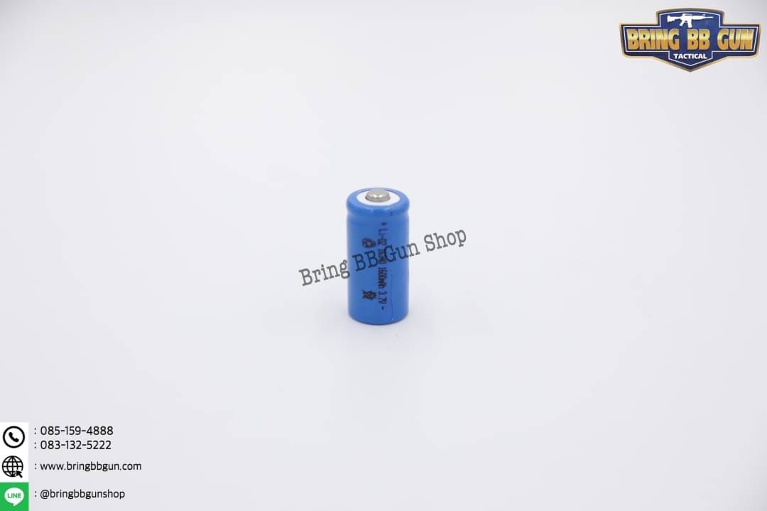 ถ่านชาร์จ CR123a / CR2 / 18650