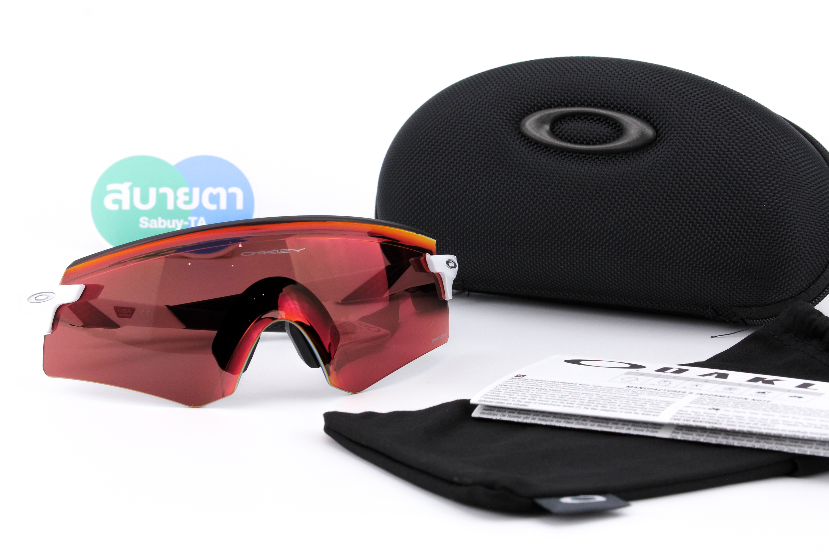 Oakley Encoder(A) Polished White/Prizm Field SKU#OO9472F-02