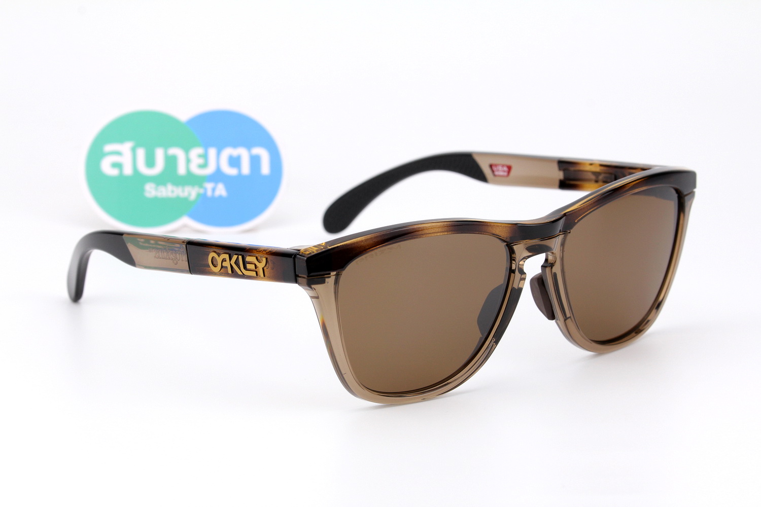 Oakley Frogskins Range A Prizm Tungsten / Brown Tortoise-Brown Smoke SKU#OO9284A-07