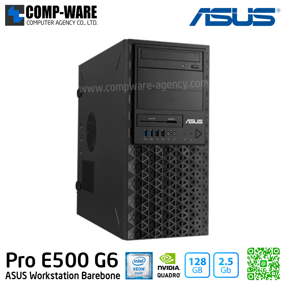Asus WorkStation Pro E500 G6 / Intel Core I7-10700 / 16GB DDR4 / 256GB M.2 SSD PCIe / NVIDIA RTX3070 / Gigabit LAN 2.5GbE / Win 10 Pro / 3Y ARS (ProE500G6)
