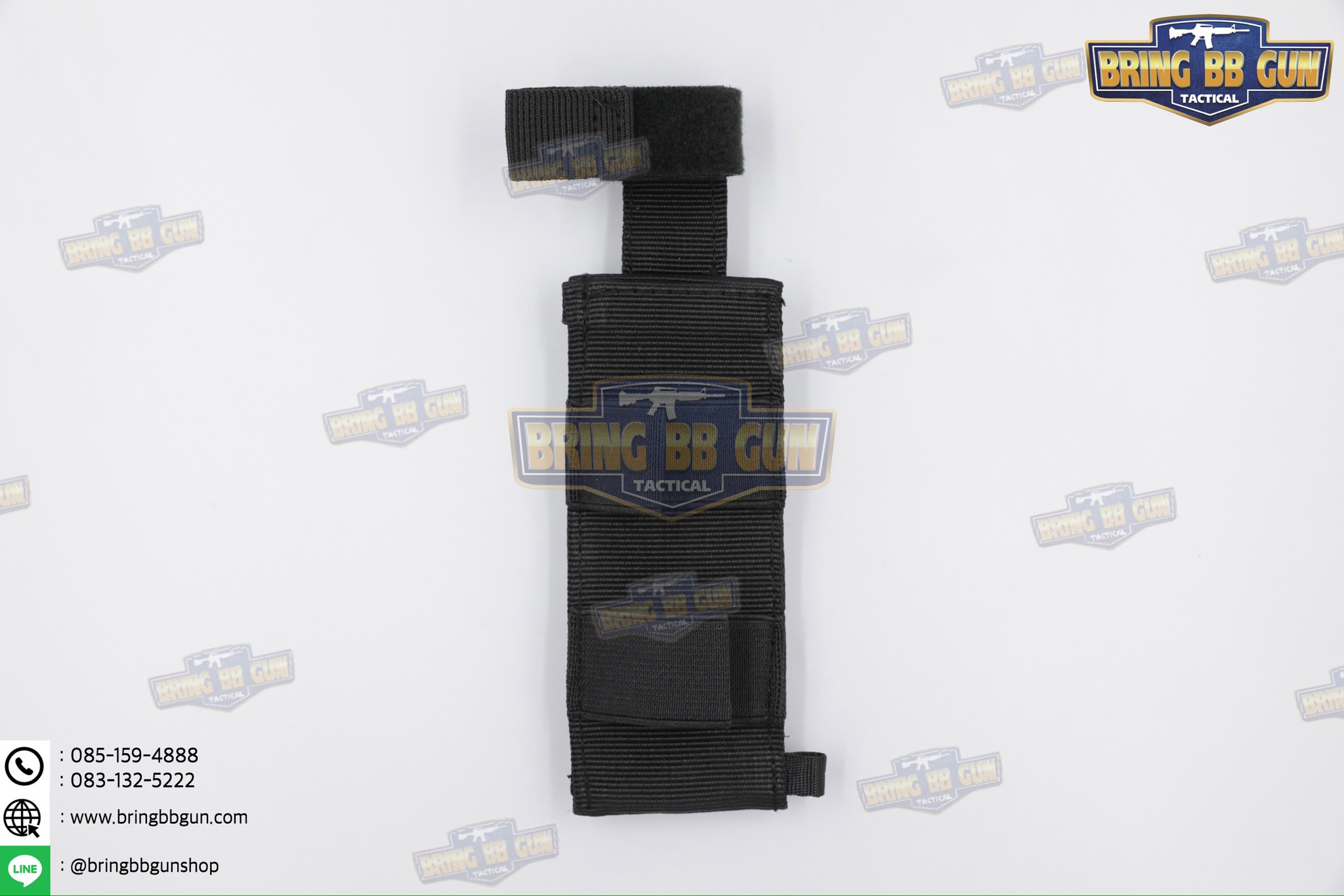 เพ้าผ้าใส่สายห้ามเลือด และ กรรไกรสนาม แบบเปลือย (ซองผ้าใส่ทูนิเก้+กรรไกรสนาม)