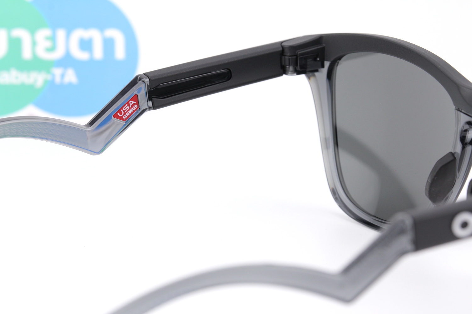 Oakley Frogskins Hybrid Prizm Grey/Matte Black SKU#OO9289-07