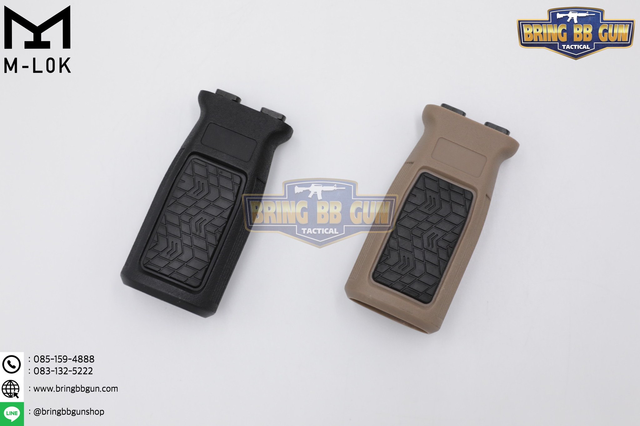 กริ๊ปมือหน้า Daniel Defense รุ่น Enhanced M-Lok (DANIEL DEFENSE ENHANCED M-LOK VERTICAL FOREGRIP)
