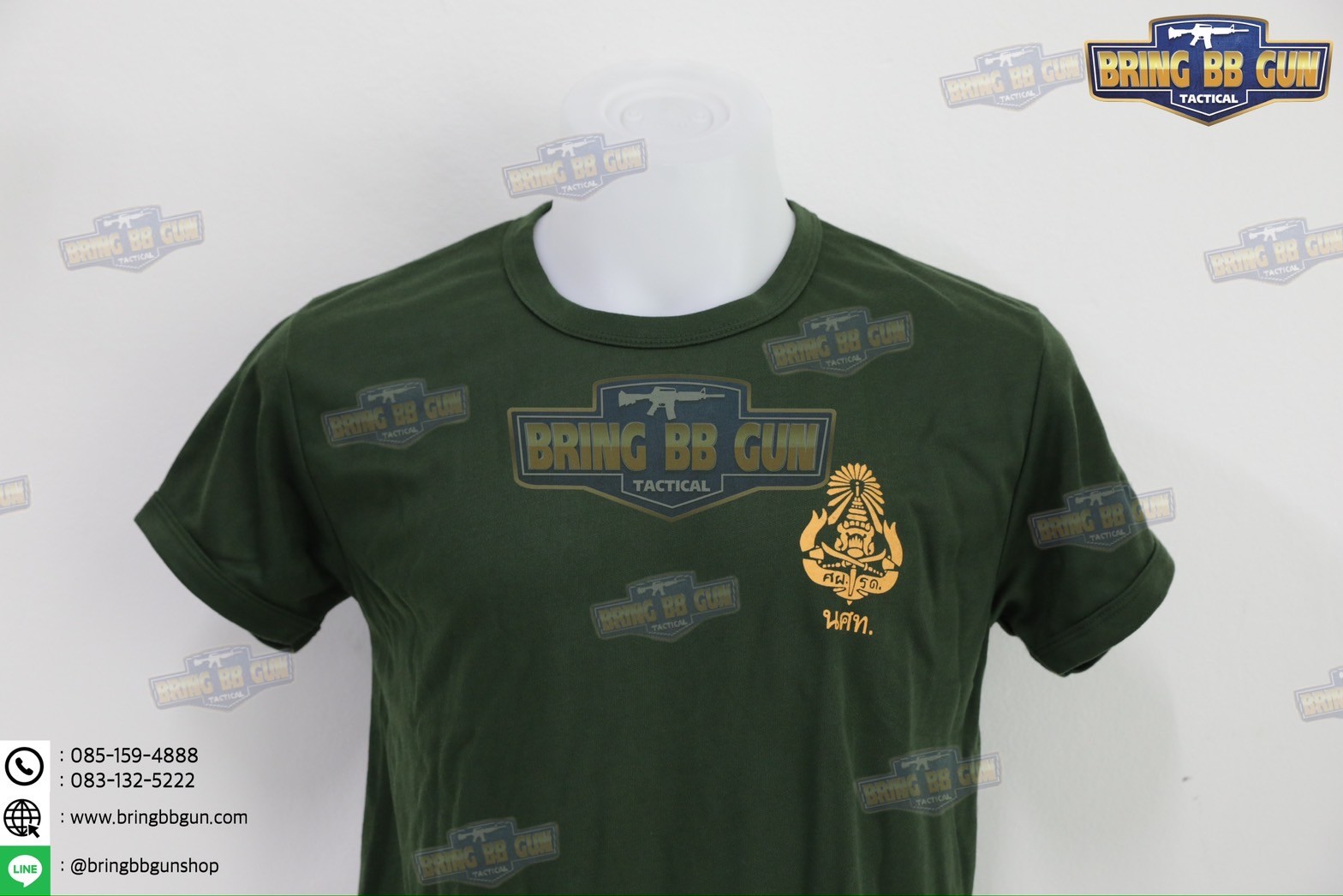 เสื้อยืด รด. (แขนสั้น) เสื้อยืดแขนสั้น สกรีนตรา รด. เสื้อซับใน รด. (แขนสั้น) เสื้อซับในทหาร (รักษาดินแดน) (นักศึกษาวิชาทหาร)