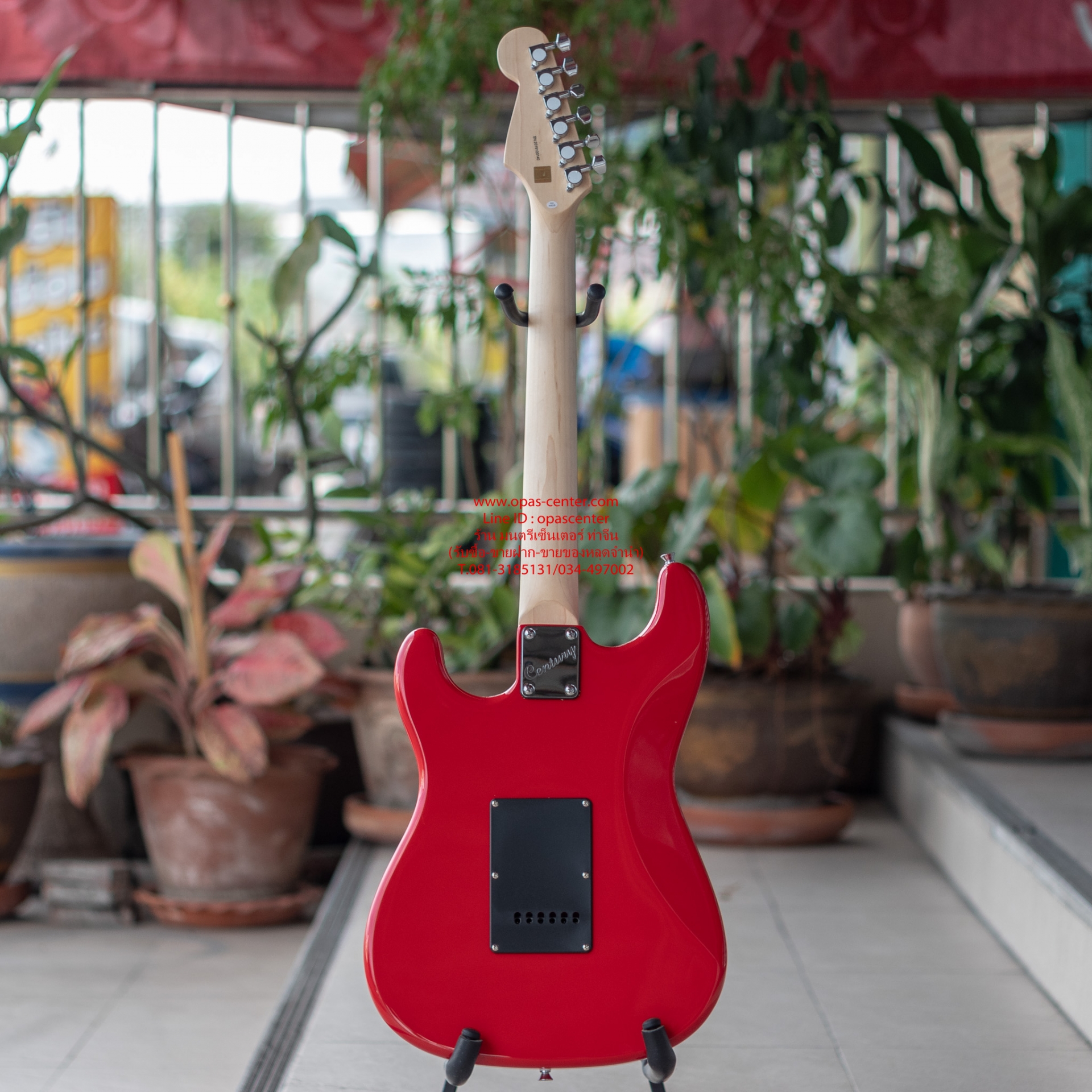กีต้าร์ไฟฟ้า Century 3 แทค CE-38 ของใหม่ สีแดง เสียงดี งานสวย