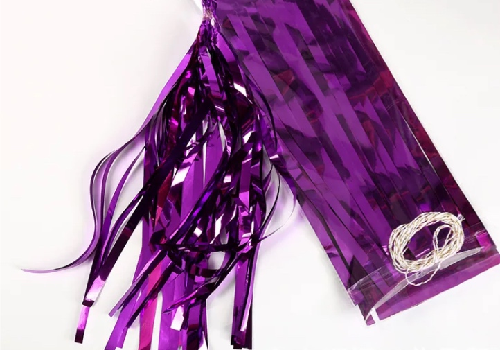 พู่ลูกโป่งเมทัลลิก : 5 ชิ้นต่อแพ็ค