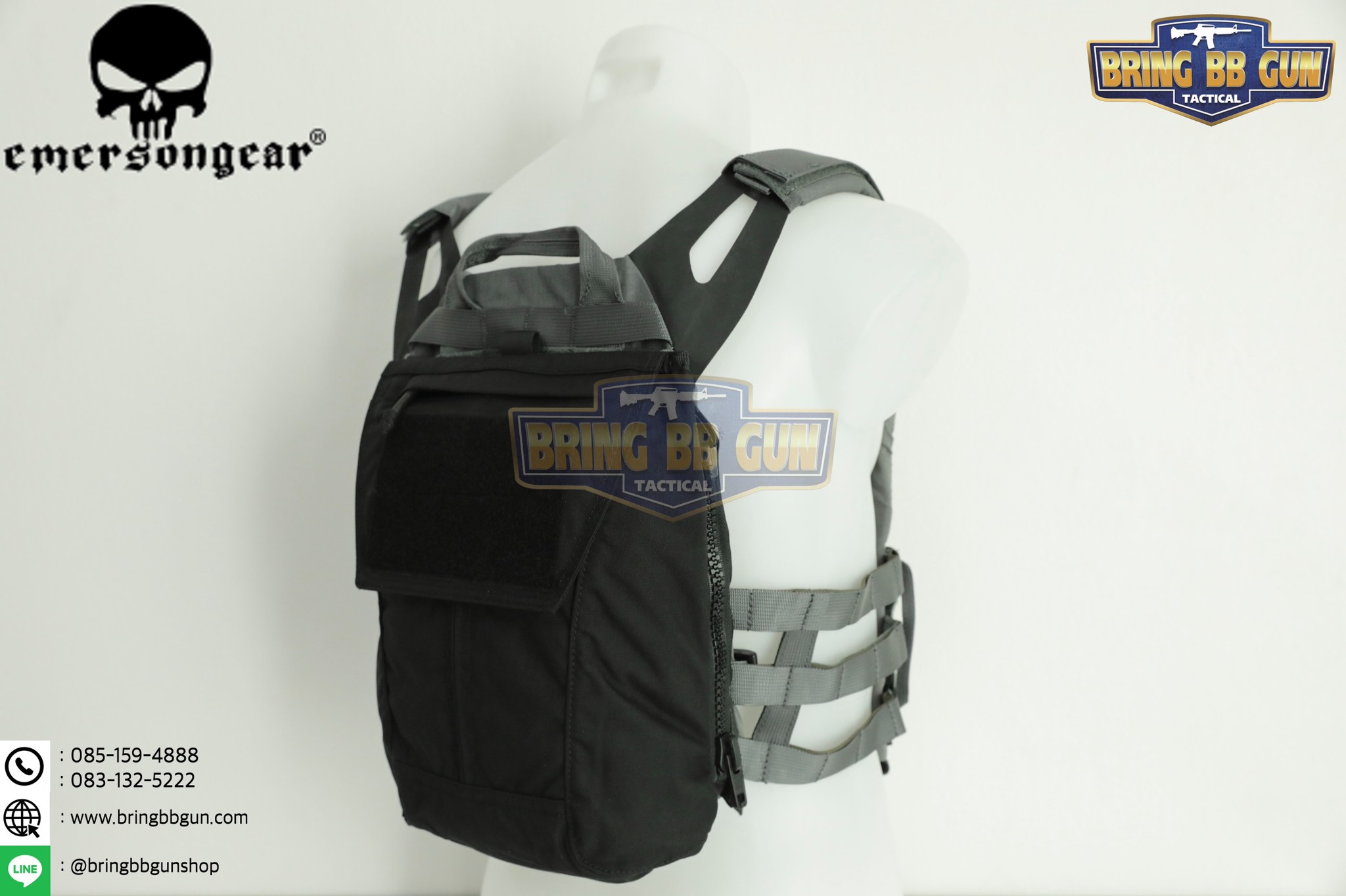 กระเป๋าติดเวส Zip-ON Panel สำหรับเวส AVS,JPC2.0,CPC ยี่ห้อ Emerson