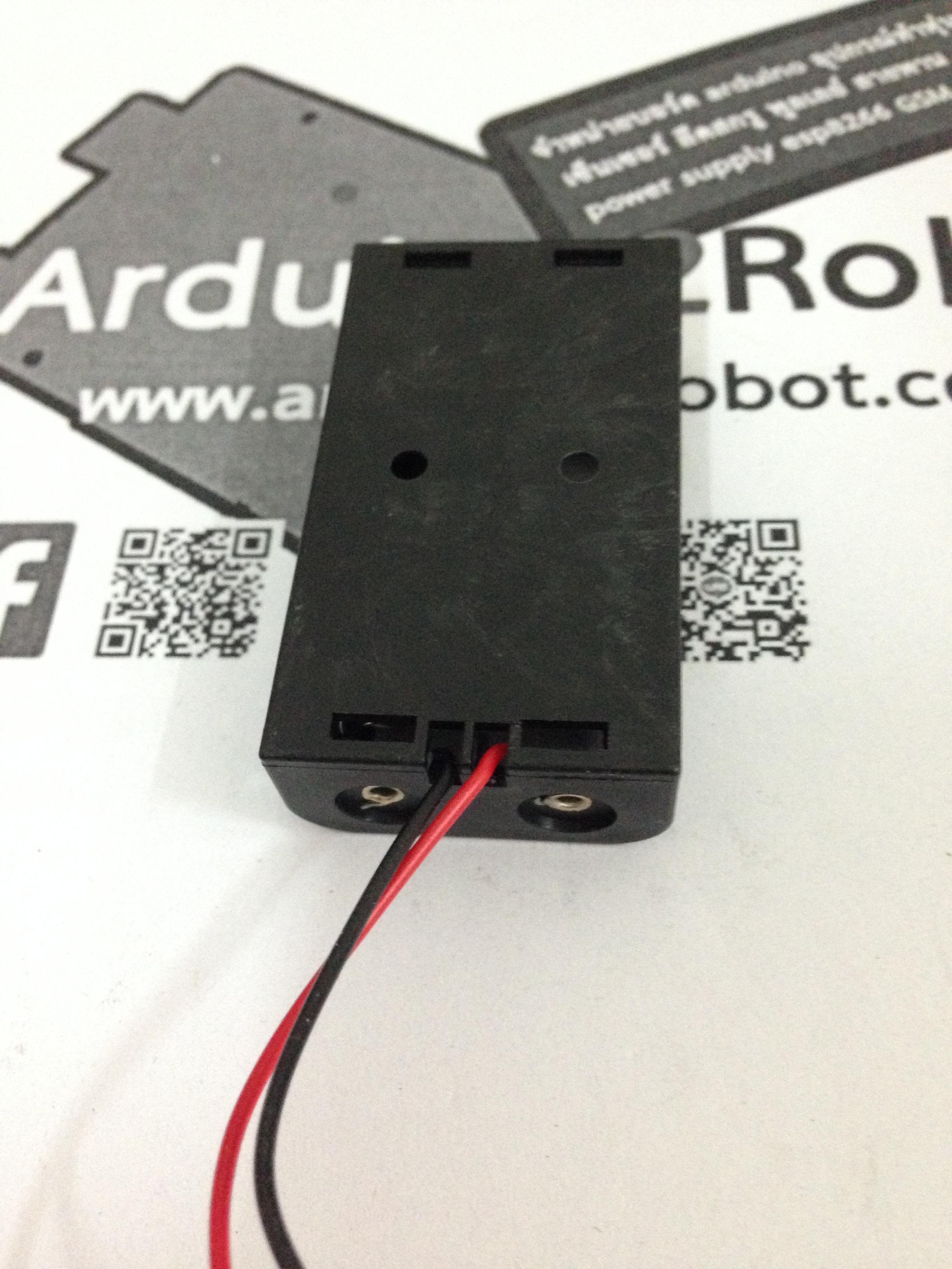 รางถ่าน AA 2ก้อน, 2 AA Case