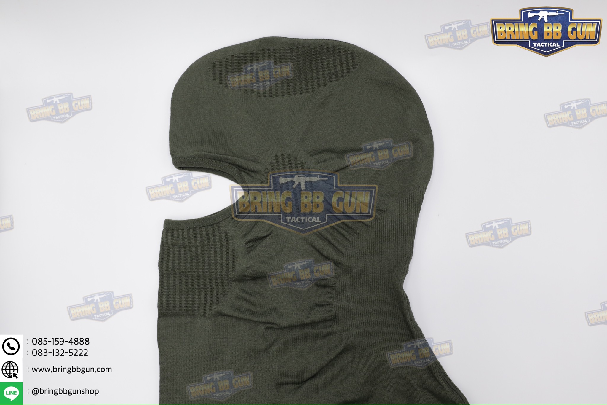 โม่ง ทรง NB Tactical (ไอ้โม่ง) (โม่งเปิดแค่ตา) (Balaclava V.2)