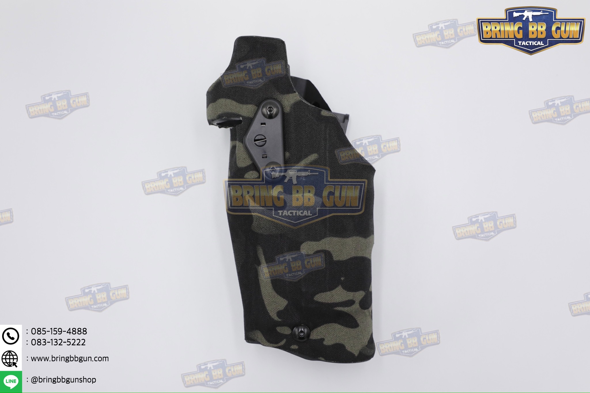 ซองปืนพกนอกปลดนิ้วโป้ง สำหรับGlock และ ไฟฉาย (Glock 17 + X300) ◾มือซ้าย◾