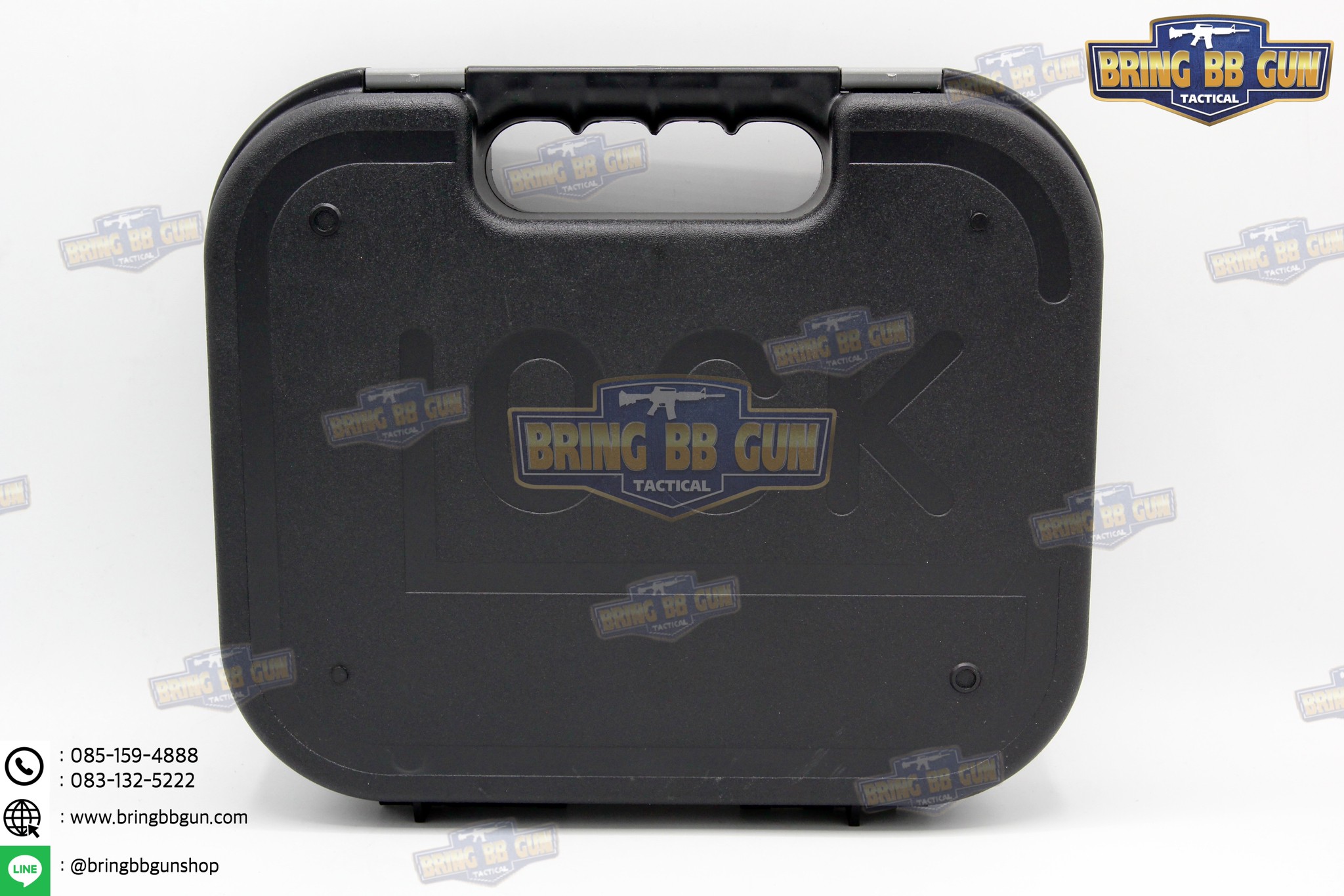 กล่องปืนสั้น Glock (กล่องปืนสั้น B11) (เคสกันกระแทรก) (Lockable Pistol Case)