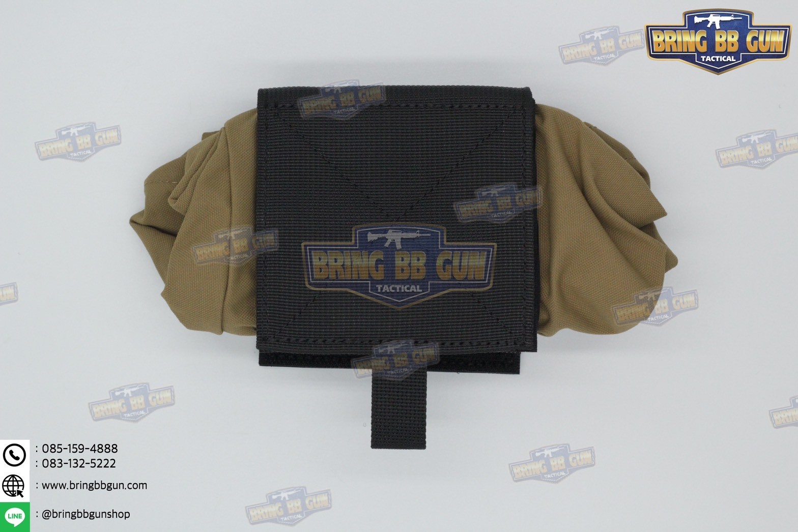 ถุงทิ้งแม็กกาซีน แบบพับได้ (ถุงเก็บอุปกรณ์) (Tactical Storage Bag) (Folding Magazine Recycling Bags) (Drop Pouch) (Dump Pouch)
