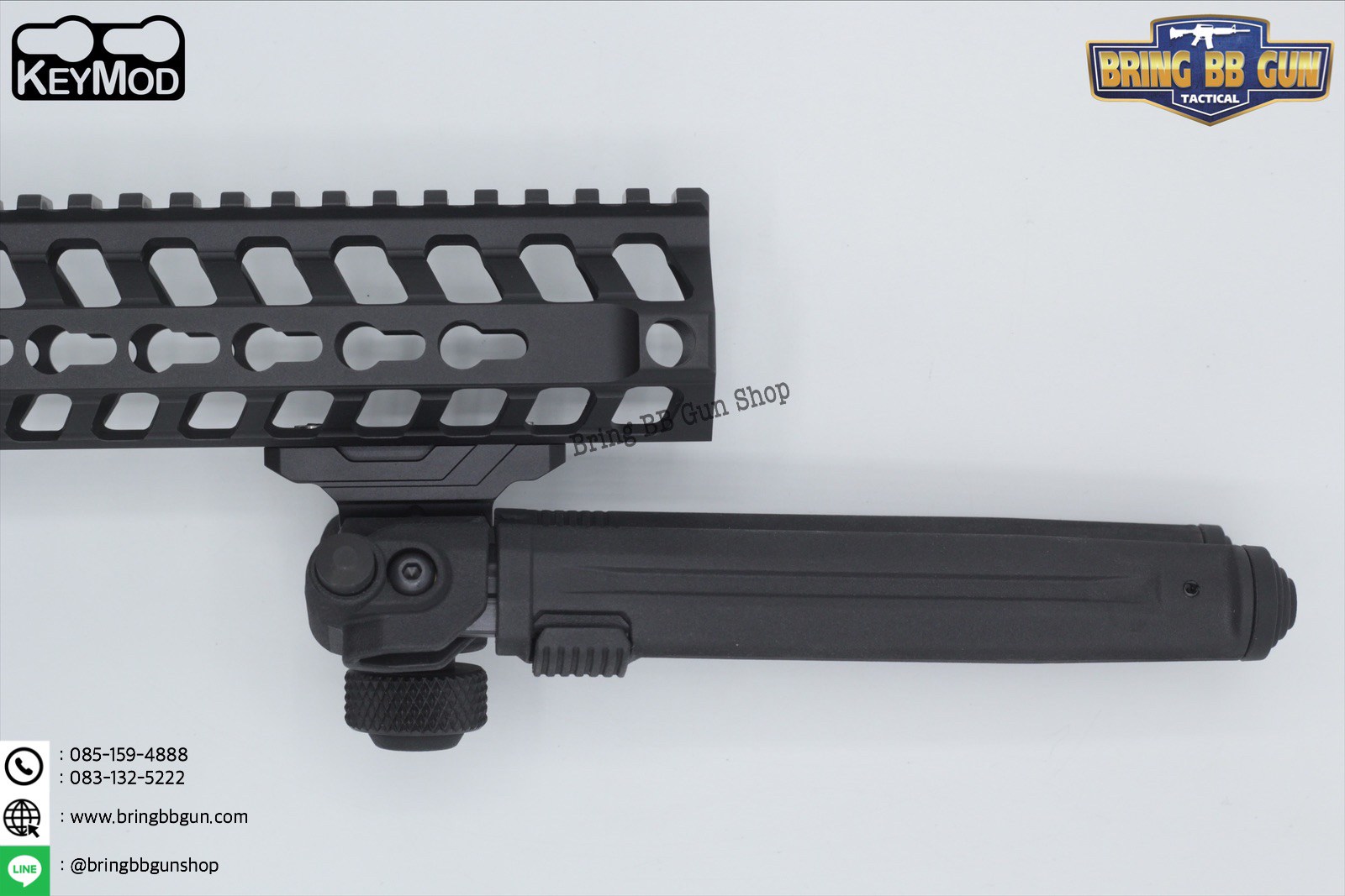 ขาทราย ทรง Magpul รุ่นระบบราง Keymod ยี่ห้อKublai (Magpul Bipod for Keymod)