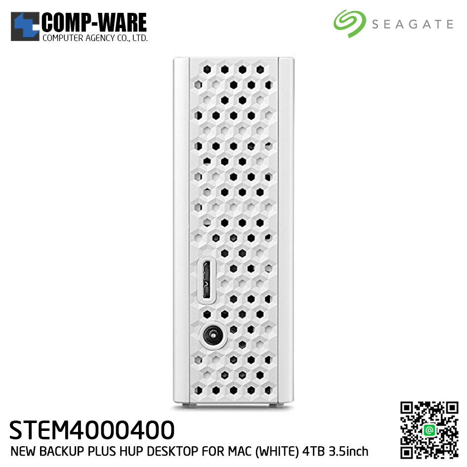 Seagate 4TB External Storage Hard Drives for Mac 3.5inch USB 3.0 - STEM4000400