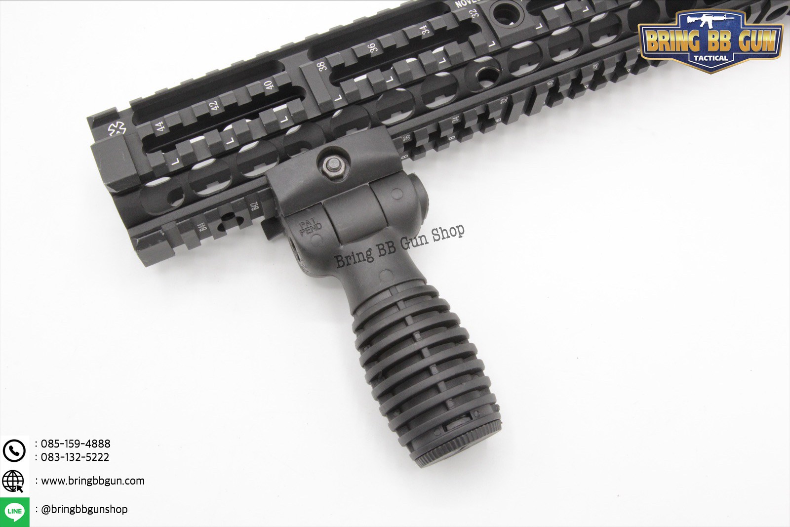 กริ๊ปมือหน้า ยี่ห้อFAB Defense รุ่นT-FS (กริ๊ปมือพับซ้าย-ขวาปลดไว)