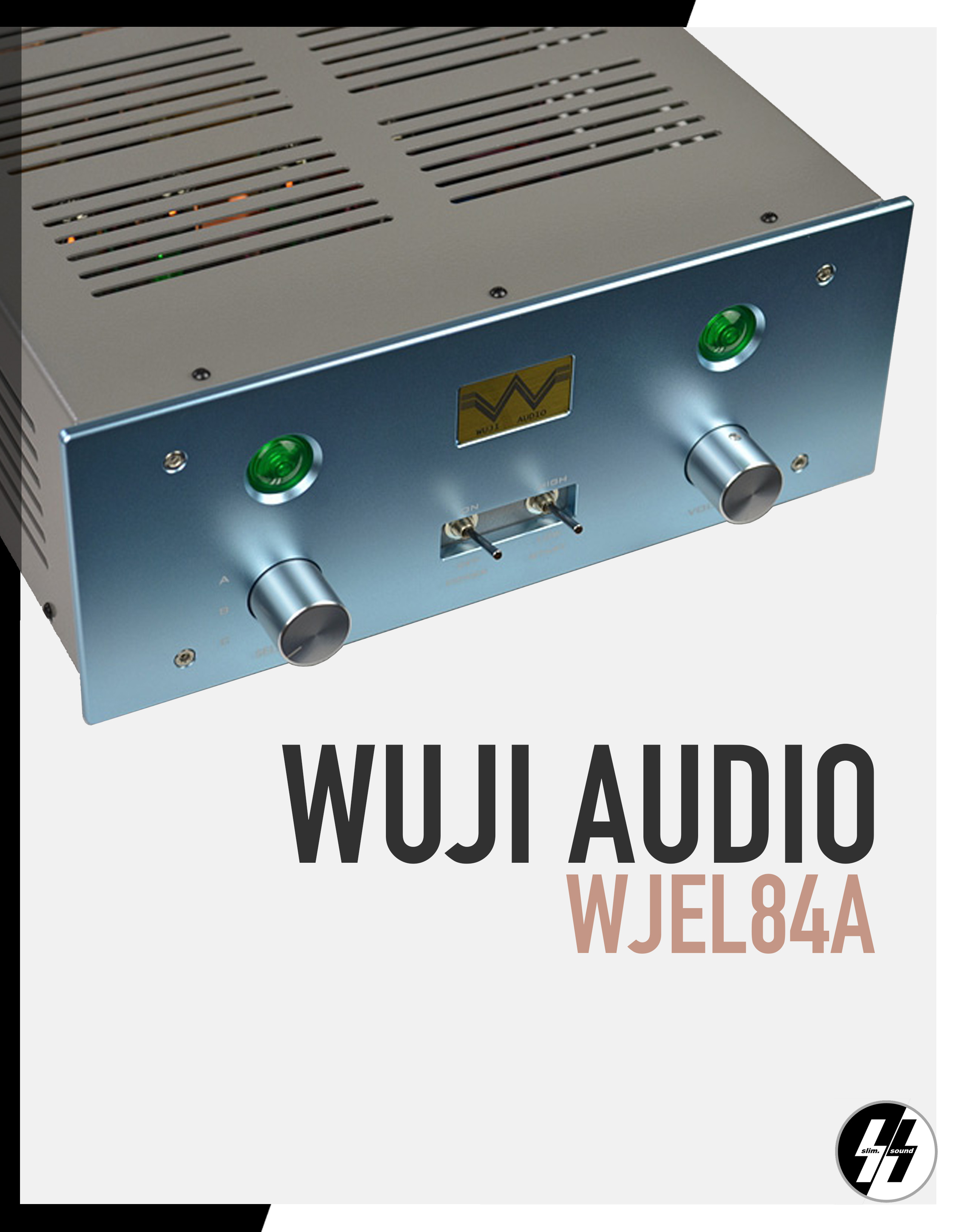 แอมป์หลอด | Wuji Audio - EL84/6P14 (WJEL84A) | Tube Amplifier - Class A/B - 15 Watts (RMS)