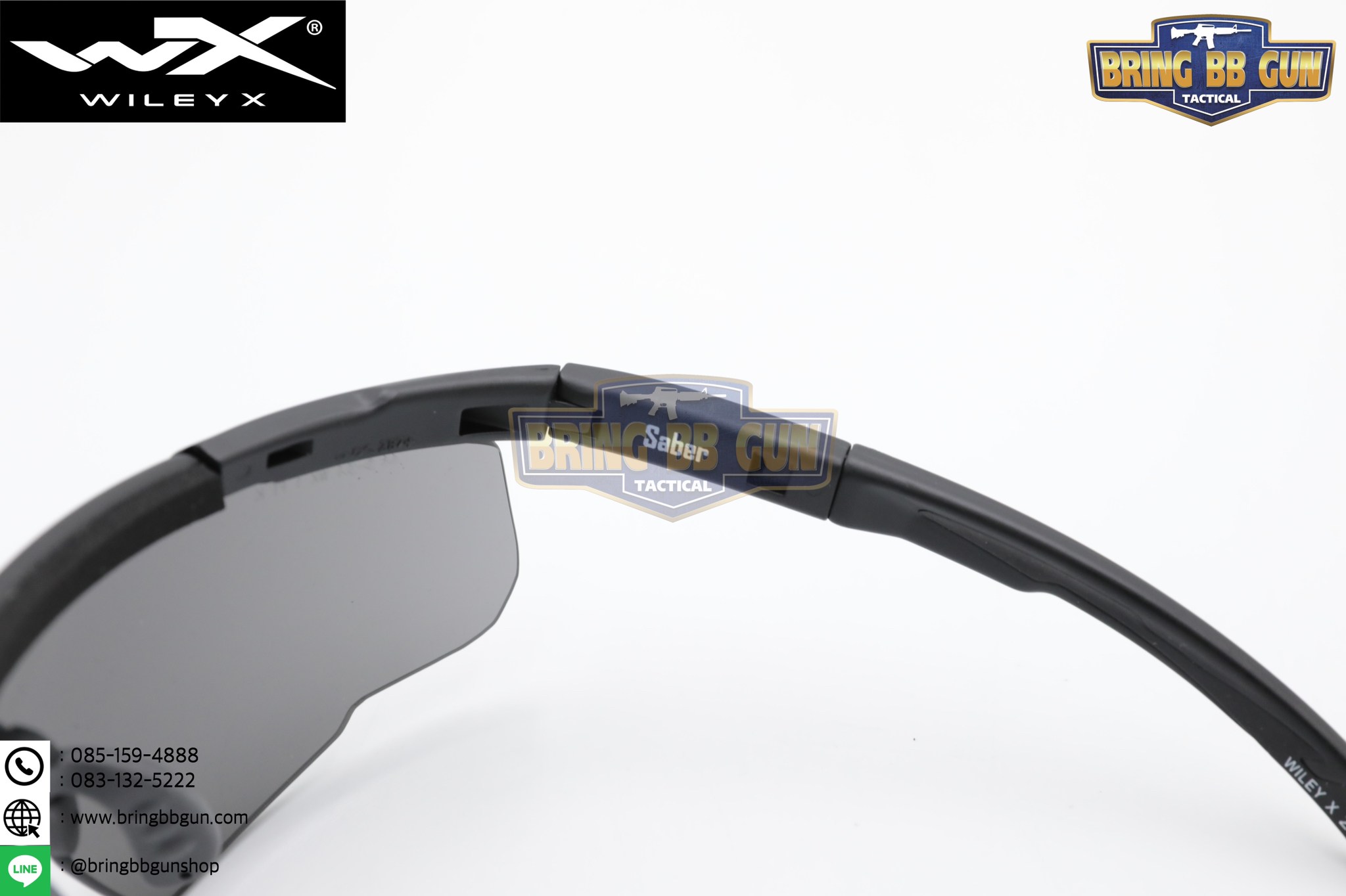 แว่นตากันแดด (แว่นตากันสะเก็ต) ยี่ห้อ WileyX รุ่น Saber Advanced 1Lens (WileyX Saber Advanced)