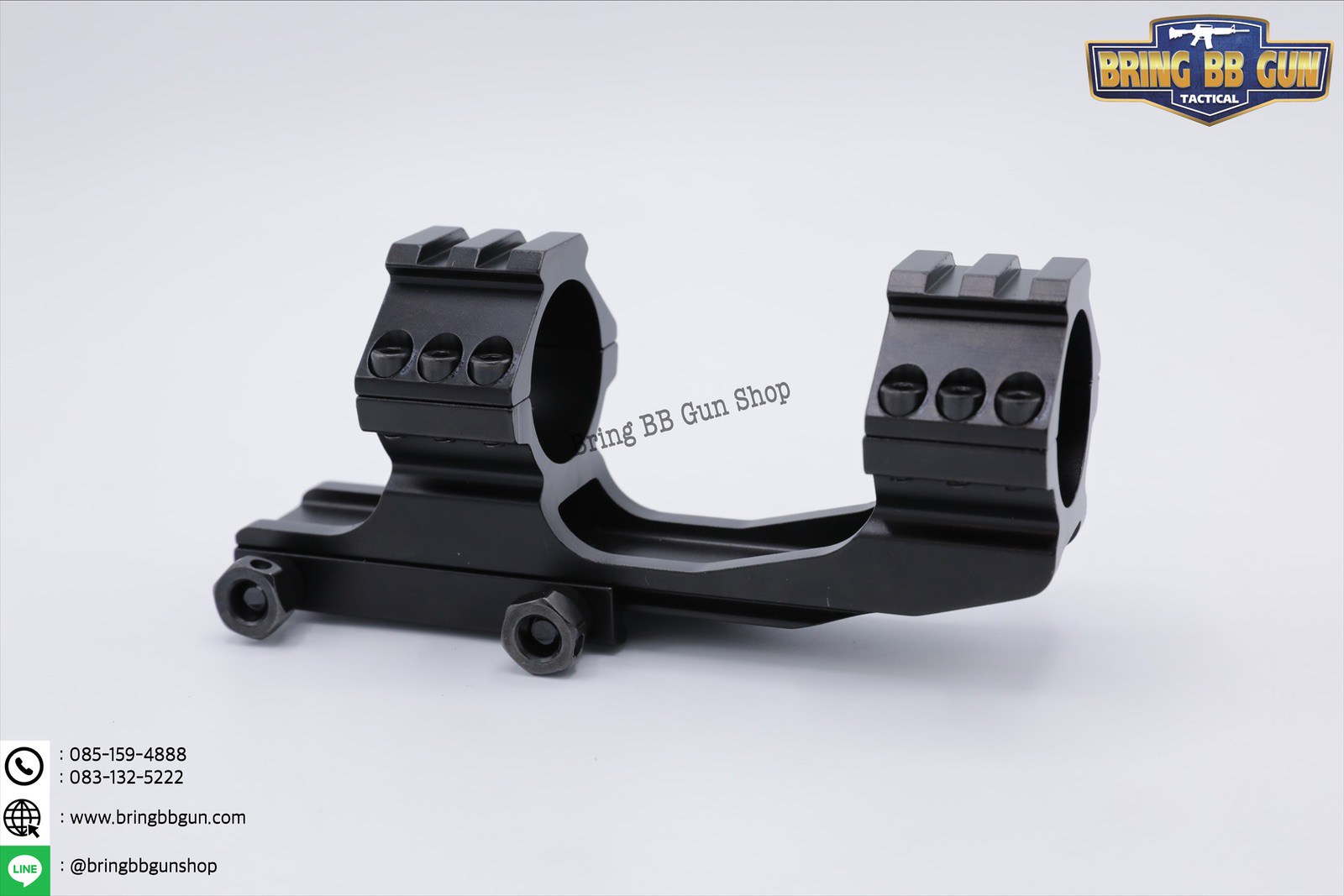 ขาจับกล้อง ราง20mm. ขนาดวง 25 และ 30mm (รุ่นB3)