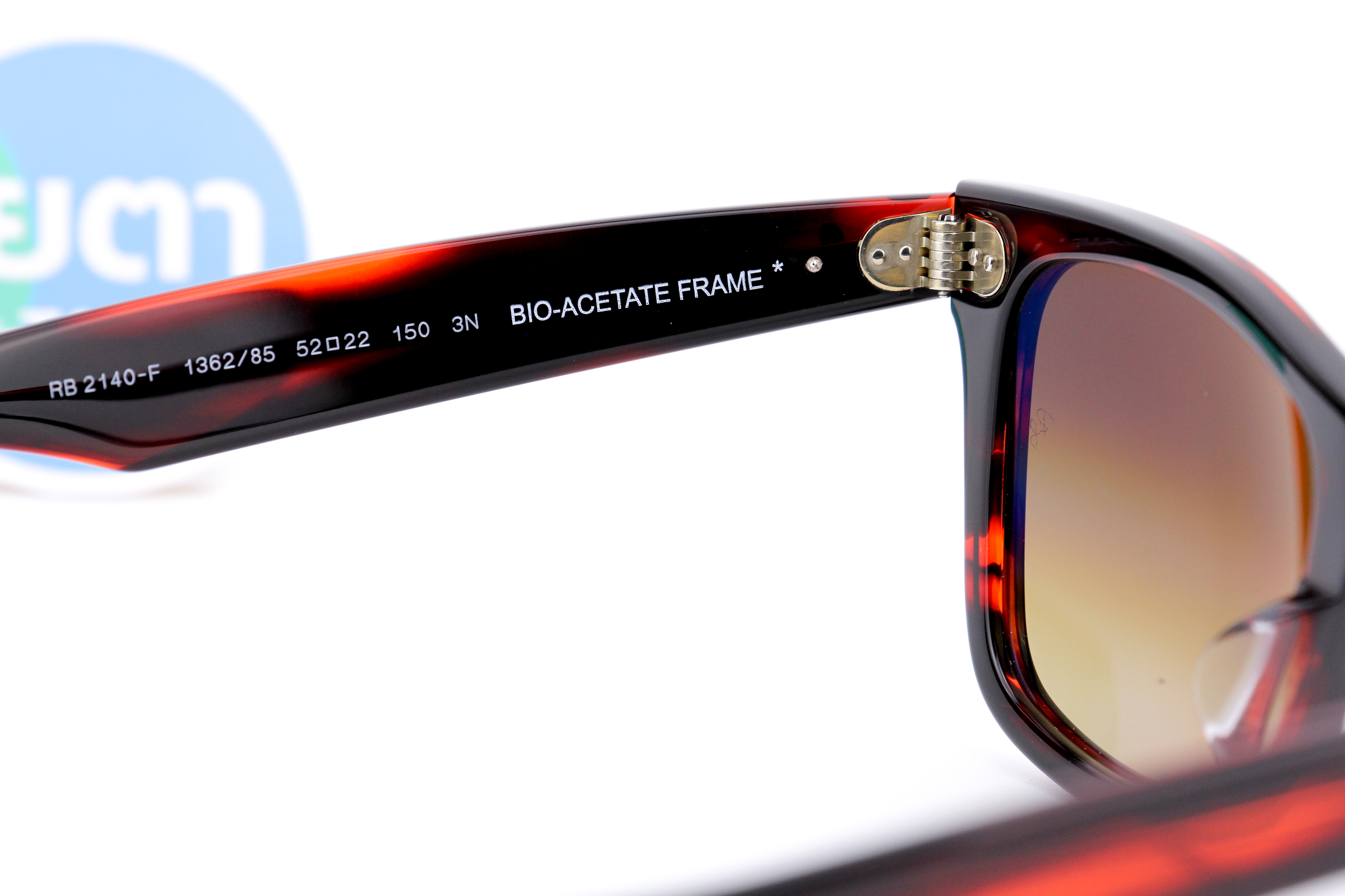 RayBan Wayfarer RB2140F 136285 THE BIO-ACETATE WAYFARER