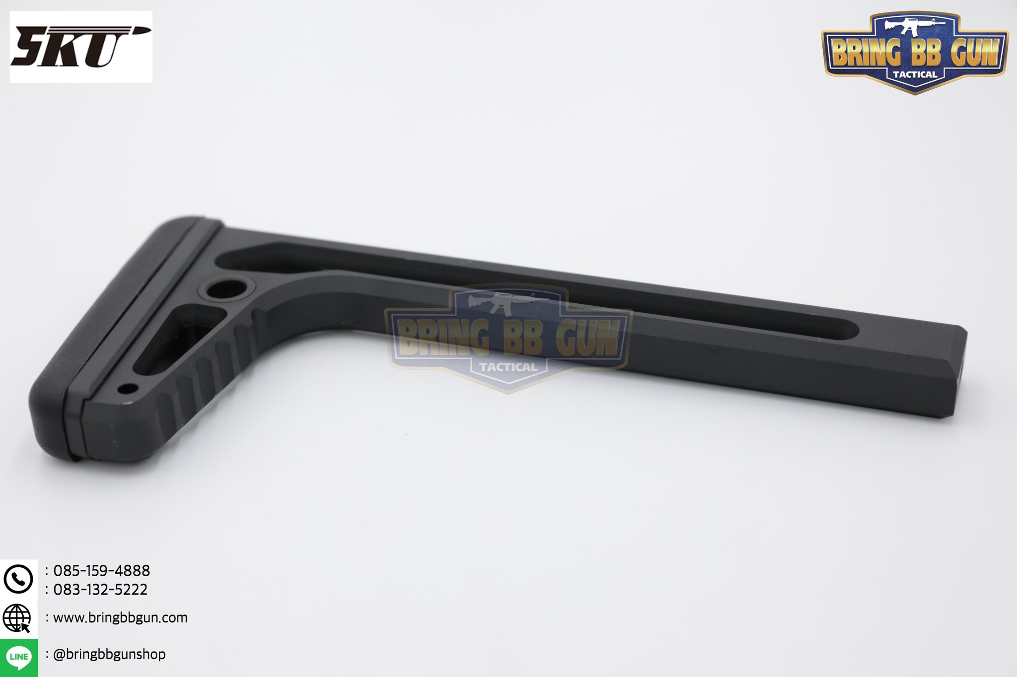 พานท้ายปืนแบบพับได้ ยี่ห้อ 5KU รุ่น Minimalist Folding Stock