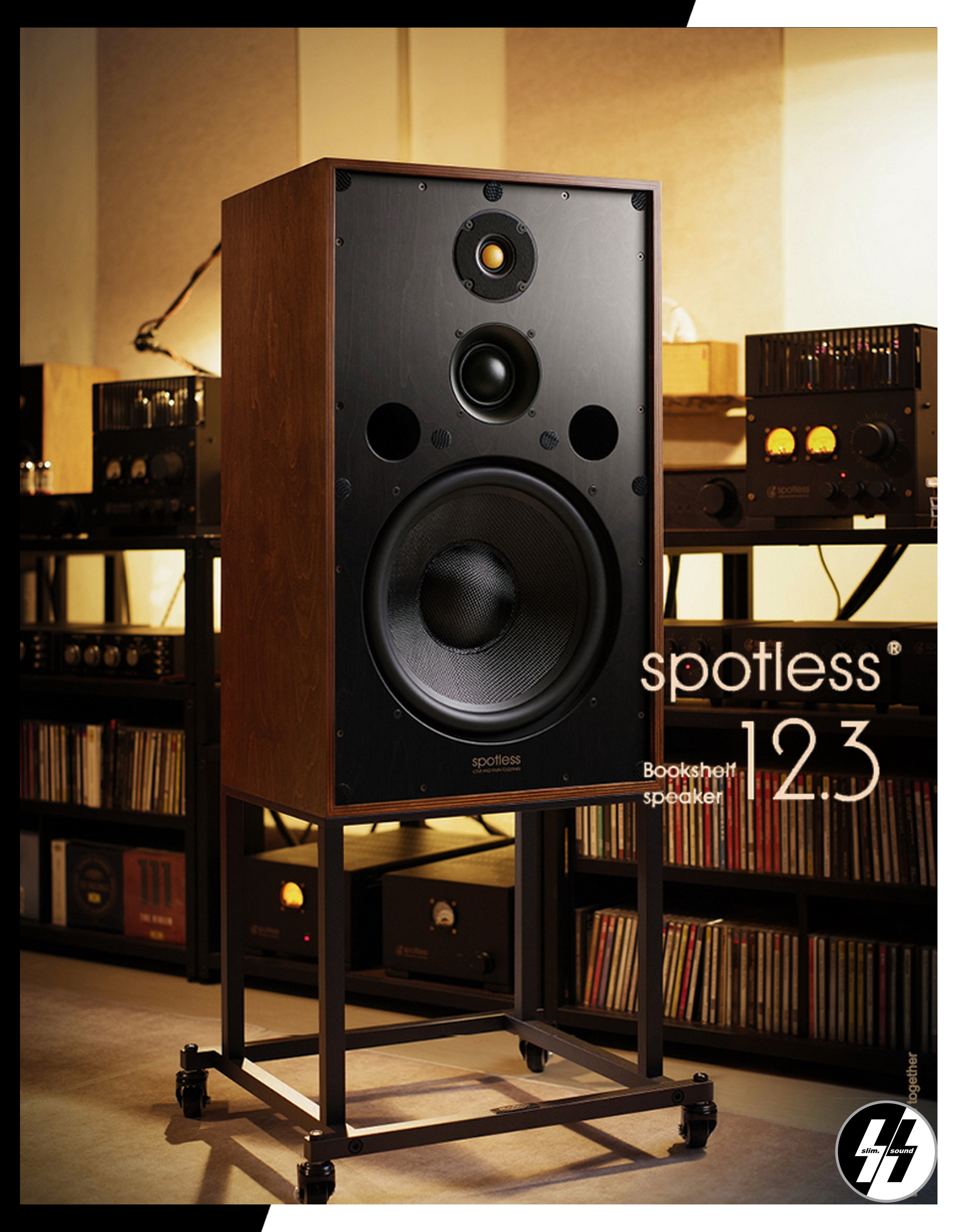ลำโพง | spotless - Eternal 8.3 | 8-inch handmade three-way | Sensitivity: 89dB/mW