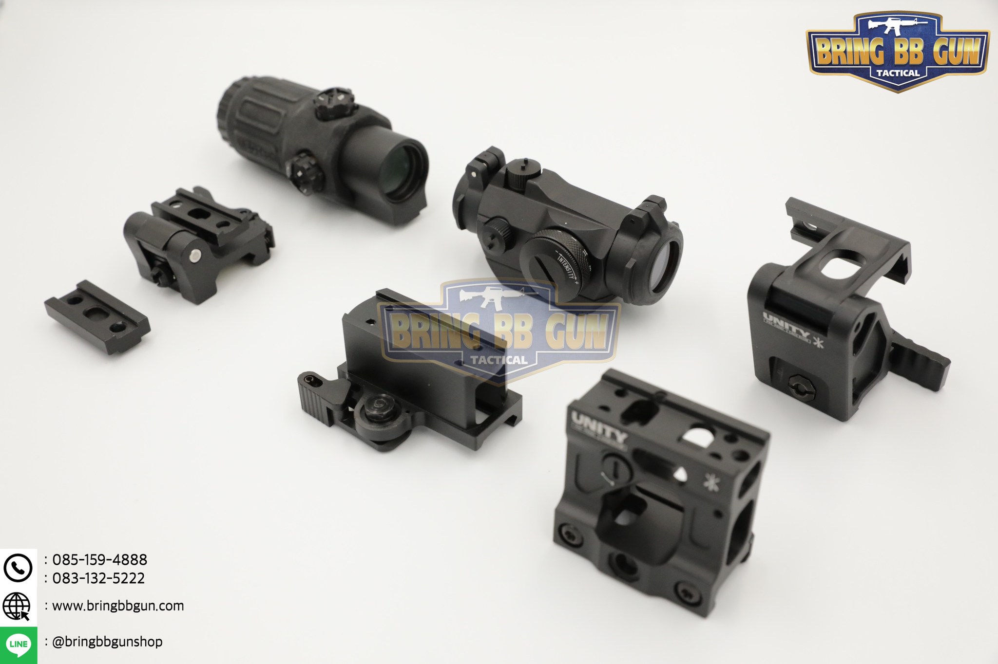 ชุดสุดคุ้ม Unity Set (ชุดเรทดอท + ซูมหลังดอท พร้อมขายกสูงUnity)