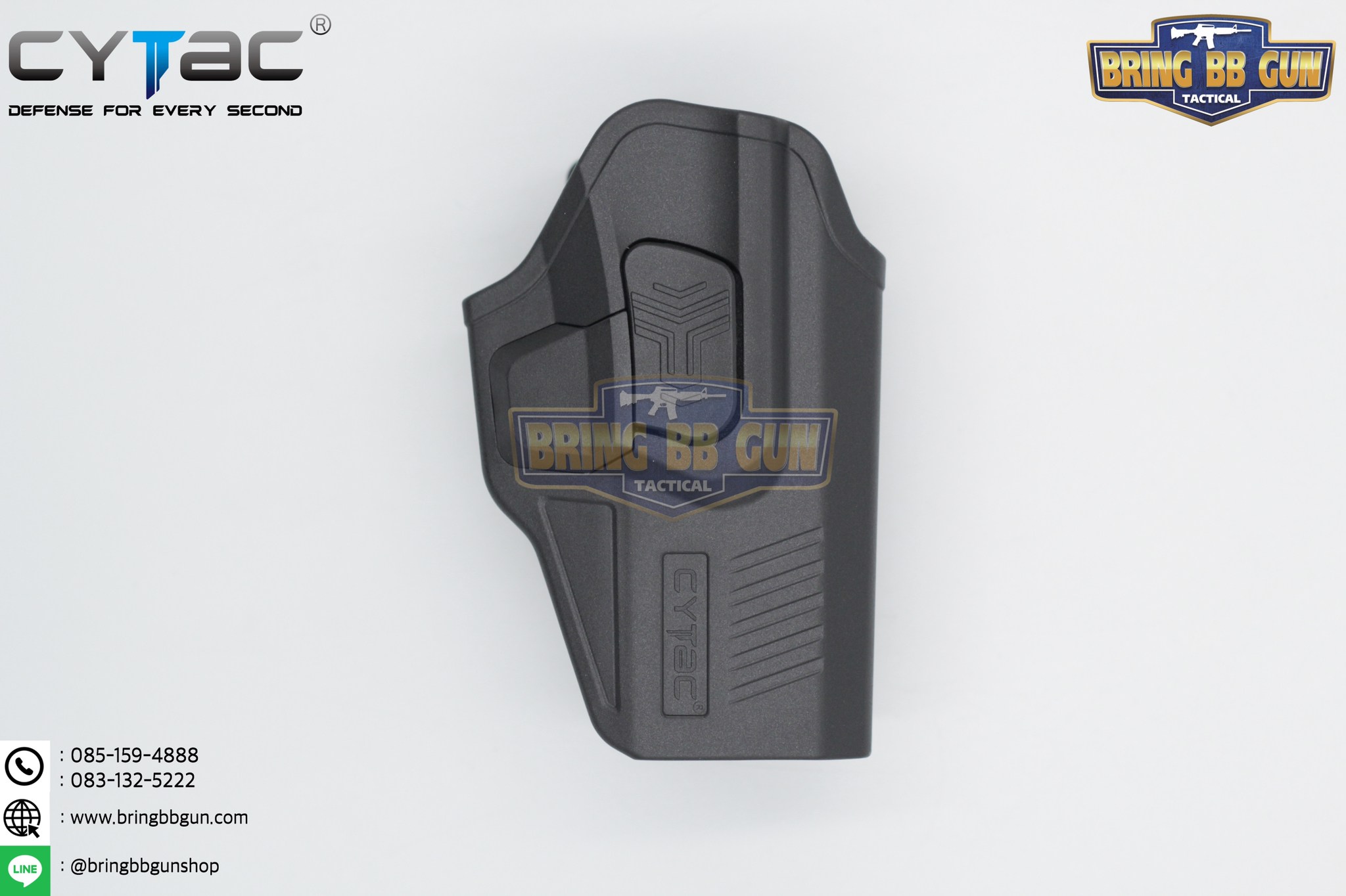 เพลตร้อยเข็มขัด แบบ Teklok ยี่ห้อ Cytac รุ่น Original (Belt Clip) (Teklok)