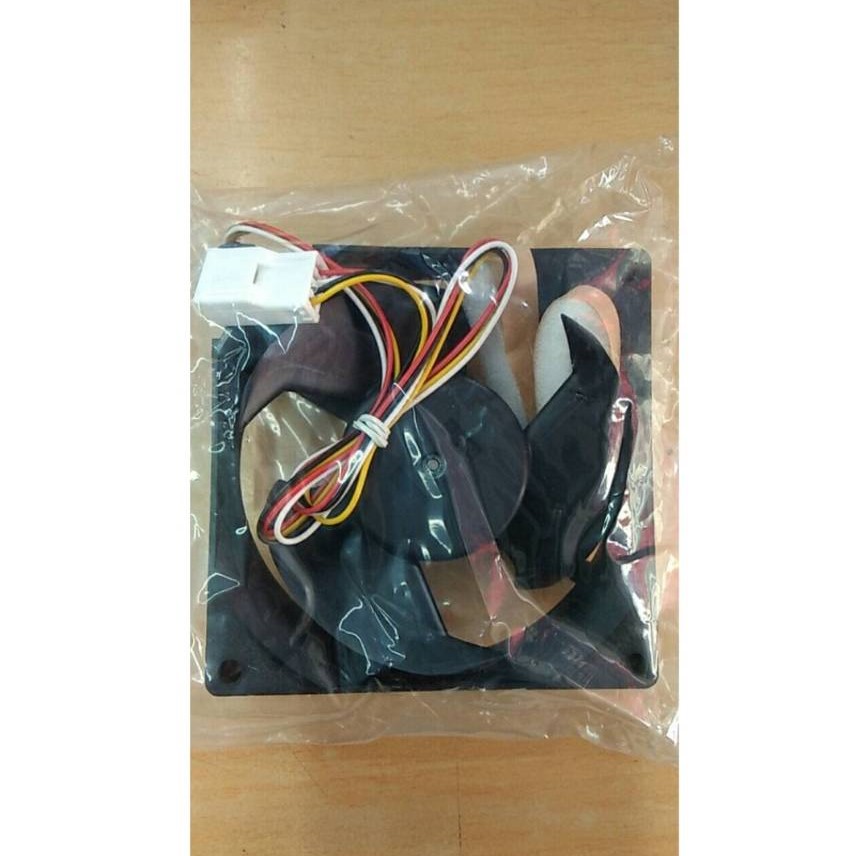 0000126 มอเตอร์ พัดลมมิตซู DC12V 4*4 พัดลม ตู้เย็น มิตชู พัดลม โนฟอรอส