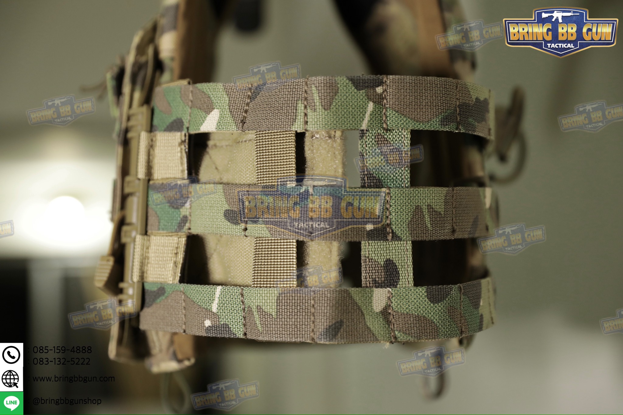 ชุดเซ็ตปลดเสื้อเกราะไว (ชุดปลดไวเสื้อเวส QR1) (Molle Quick Release Buckle Set)