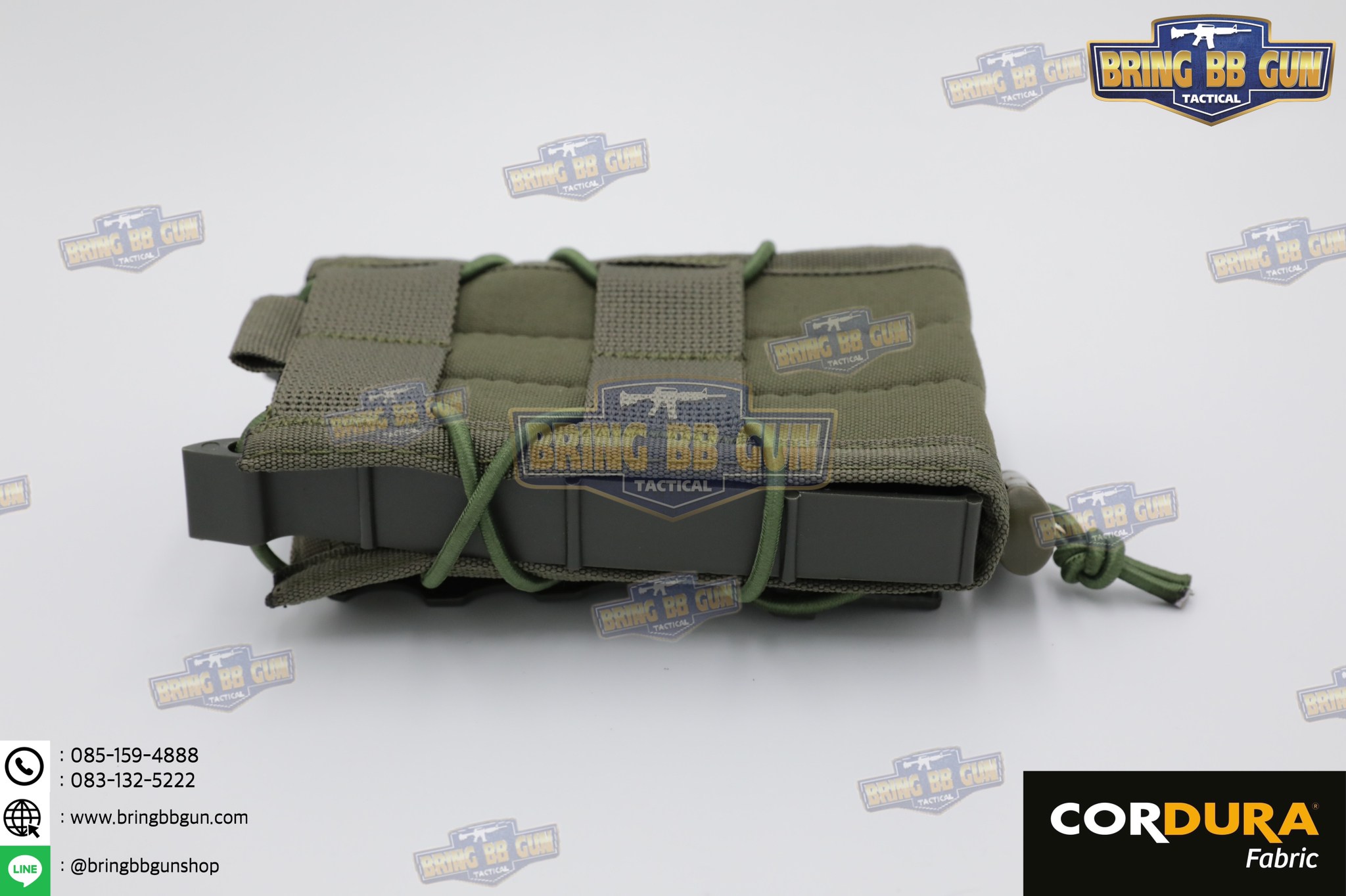 เพ้าแม็กกาซีน ทรง Tiger รุ่น 5.56 (ซองแม็กกาซีนเดี่ยวทรง TACO) (Tiger Type 5.56) (Tiger Type 5.56 Magazine Pouch) (Magazine Pouch)