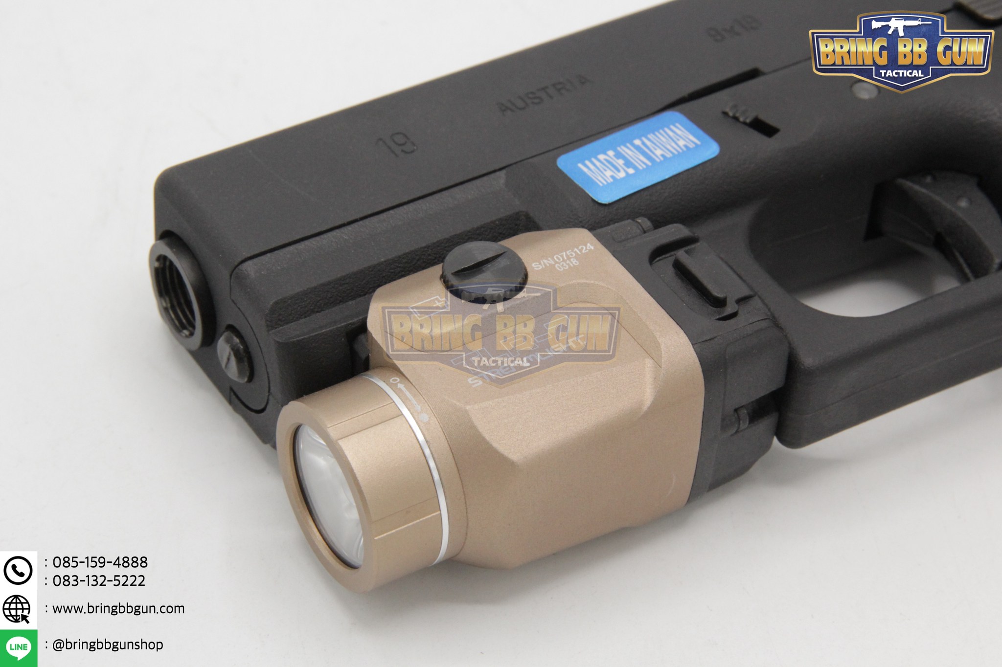 ไฟฉายติดปืนสั้น ทรง Streamlight รุ่นTLR-7