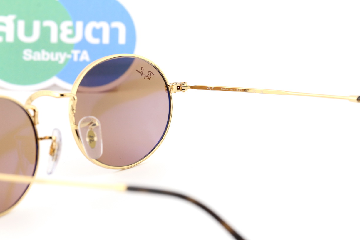 RayBan Oval RB3547 001/53 (ทรงรี)