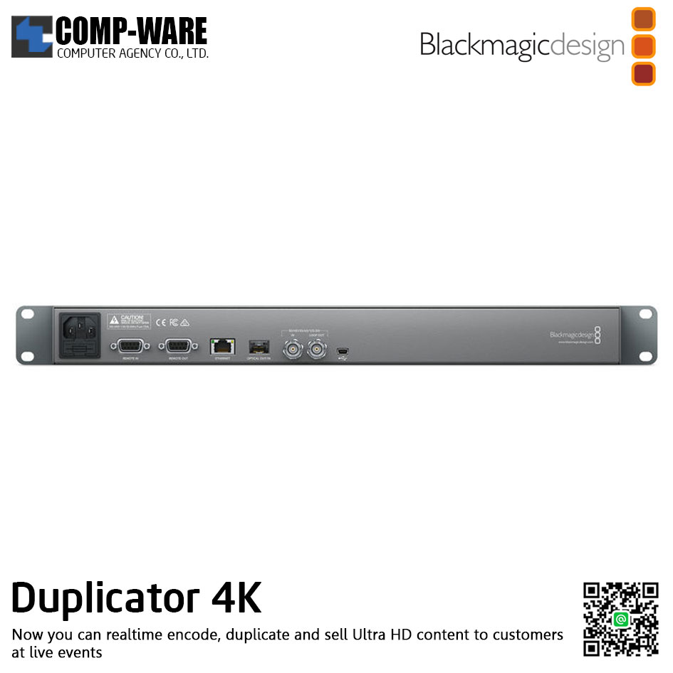 Blackmagic Duplicator 4K - Blackmagic Design