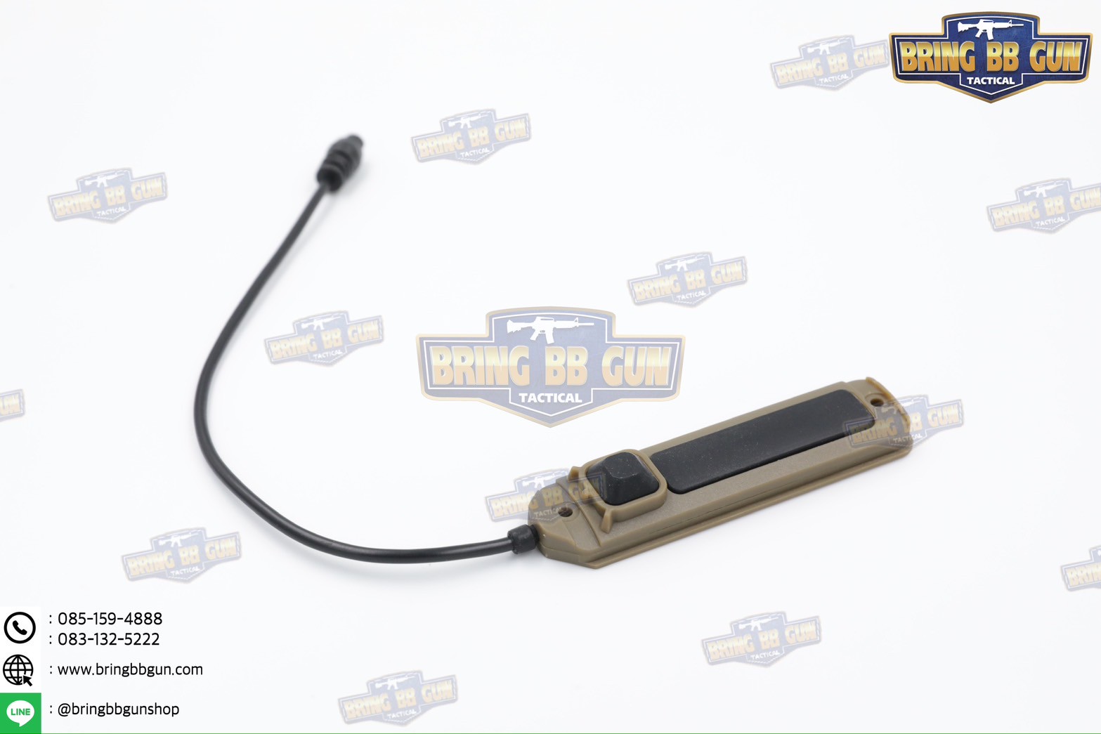 สวิตช์หางหนู Dual Function Wire Switch Pro (3in1) (สวิตช์หางหนูแบบถอดเปลี่ยนหัวแจ็คได้) (Dual Function Wire Switch PRO) (Remote Dual Swwitch For WeaponLights)