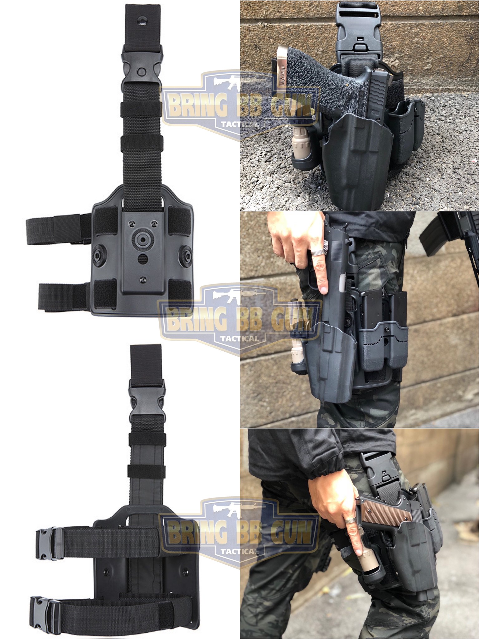 เพลทรัดต้นขา Cytac (Cytac Drop Leg Platform)