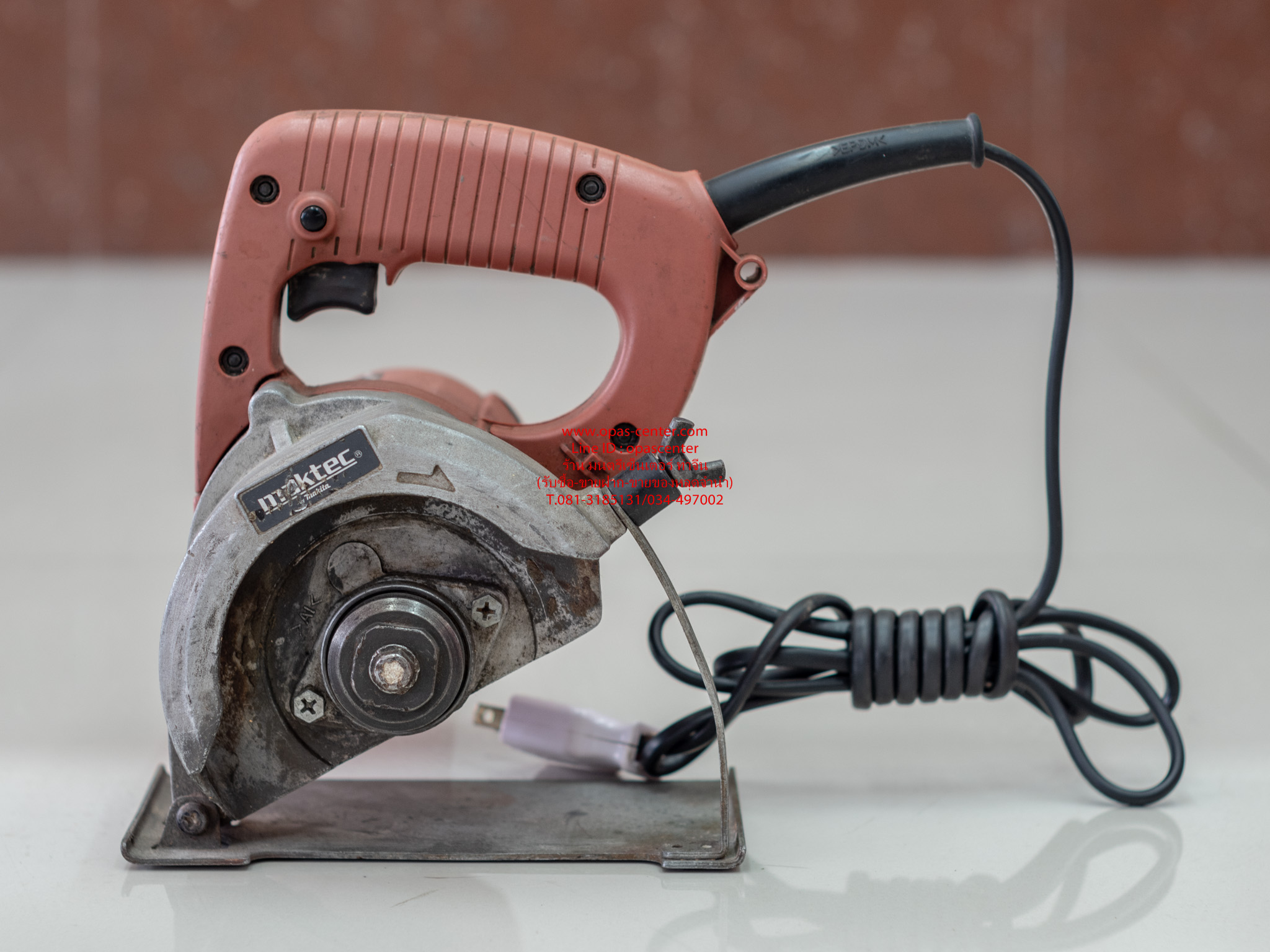 เครื่องตัดกระเบื้อง maktec รุ่น MT410 ของแท้ มือสอง สภาพดี