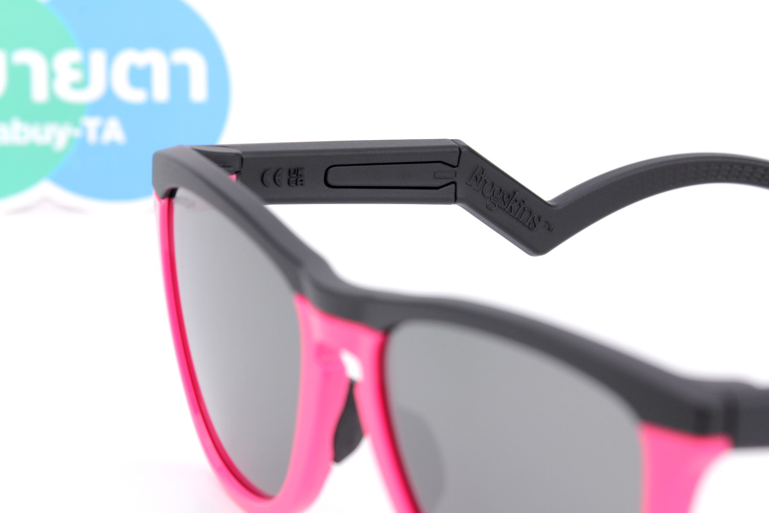 Oakley Frogskins Hybrid Prizm Black/Matte Black-Neon Pink SKU#OO9289-04