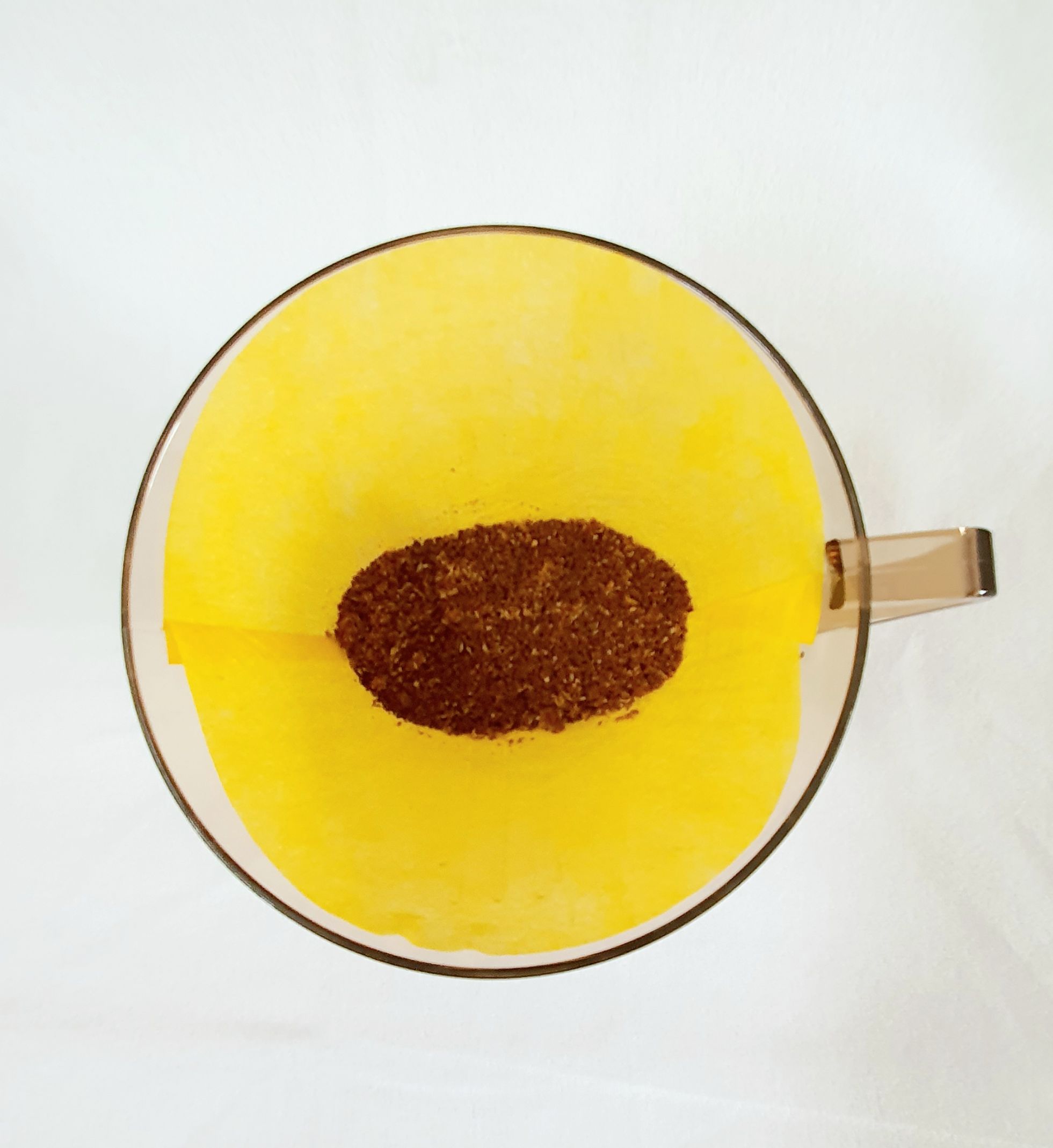 12 pcs. 100% Reusable Natural Golden Raw Silk Coffee Filter - แผ่นกรองกาแฟดริป แผ่นใยไหม แพค 12 ชิ้น